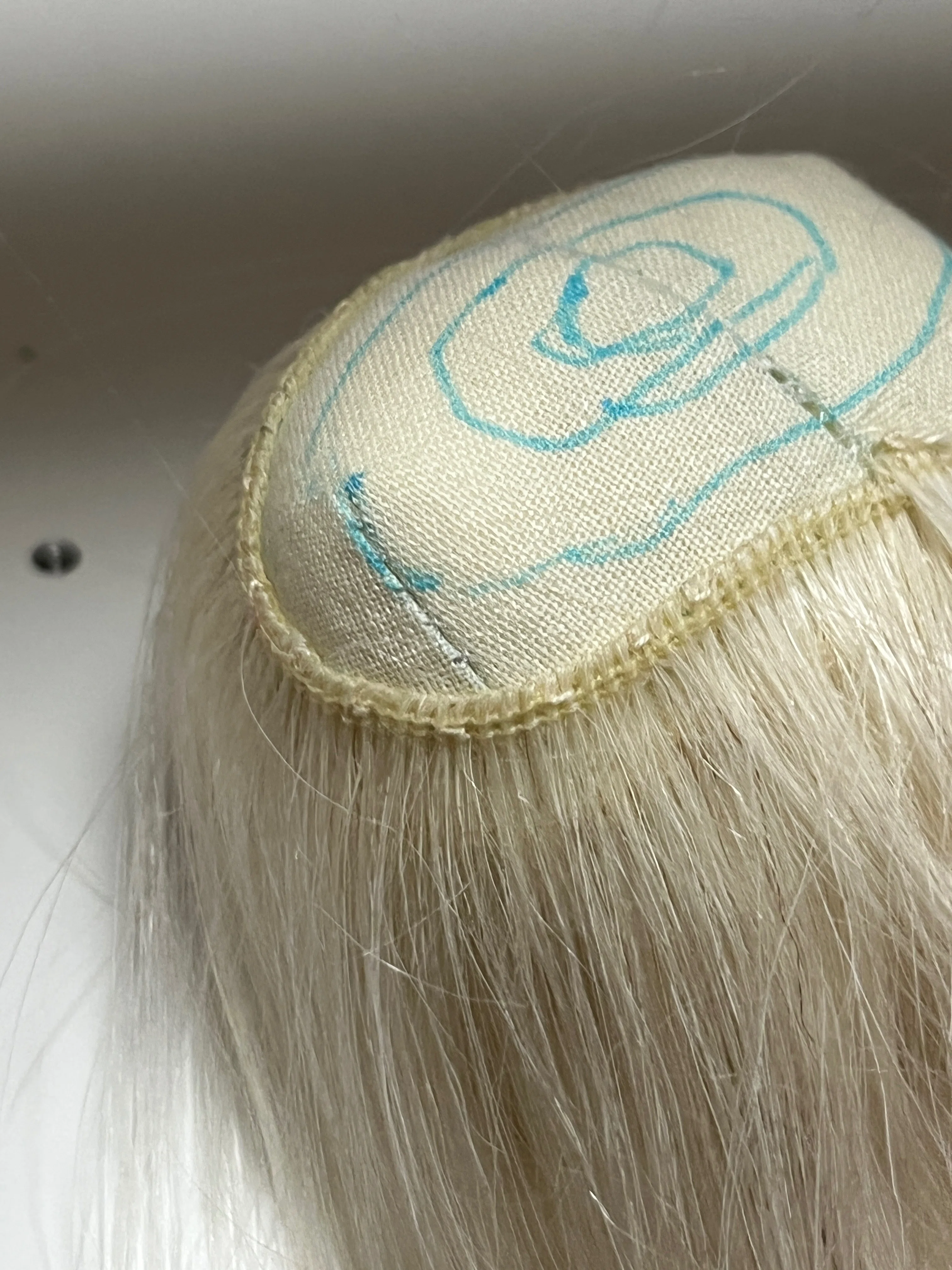 ドール・ぬいぐるみ用の天然毛ウェフティングで色々作るメモ【モヘア
