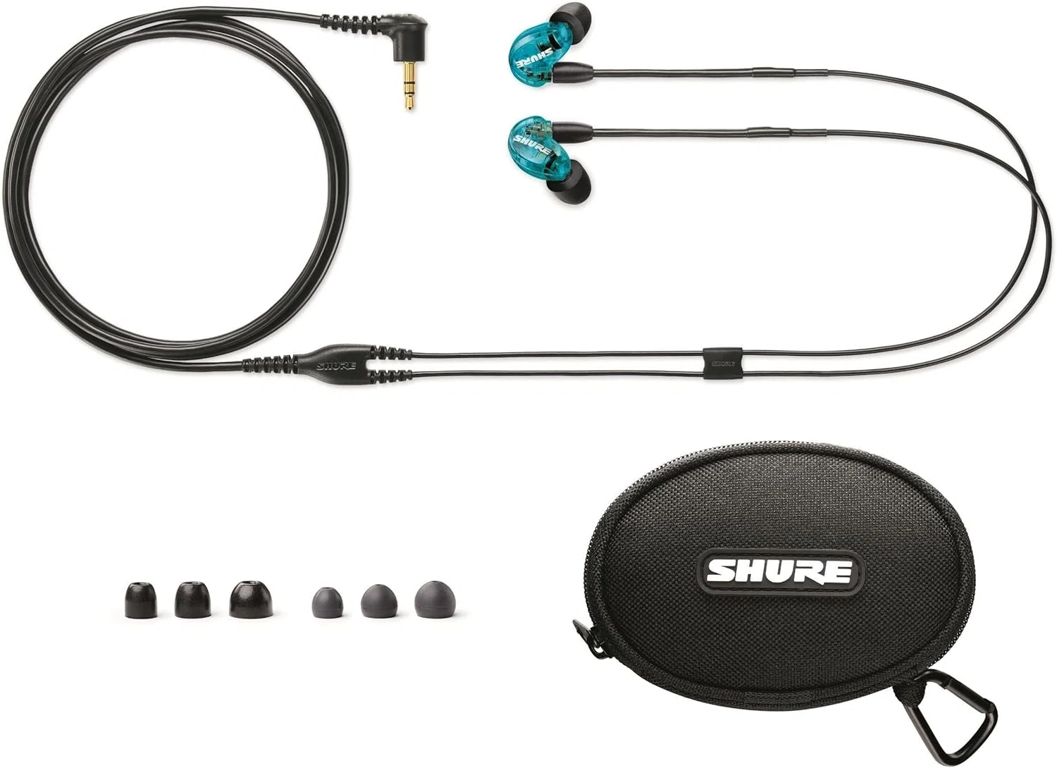 SHURE SE215 SPE-A ブルー 高遮音性イヤホン｜GetGadgetGot