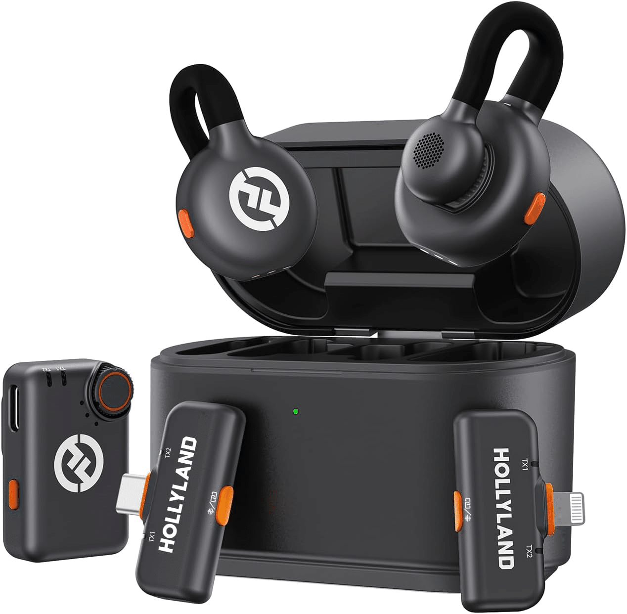 Hollyland Lark M2S Ultimate Combo ワイヤレスマイク スペースグレー