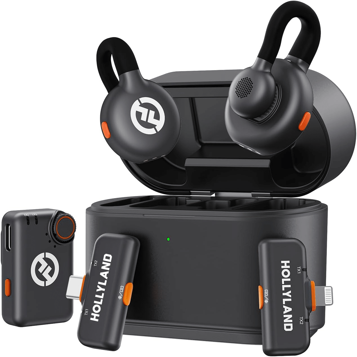 Hollyland Lark M2S Ultimate Combo ワイヤレスマイク スペースグレー