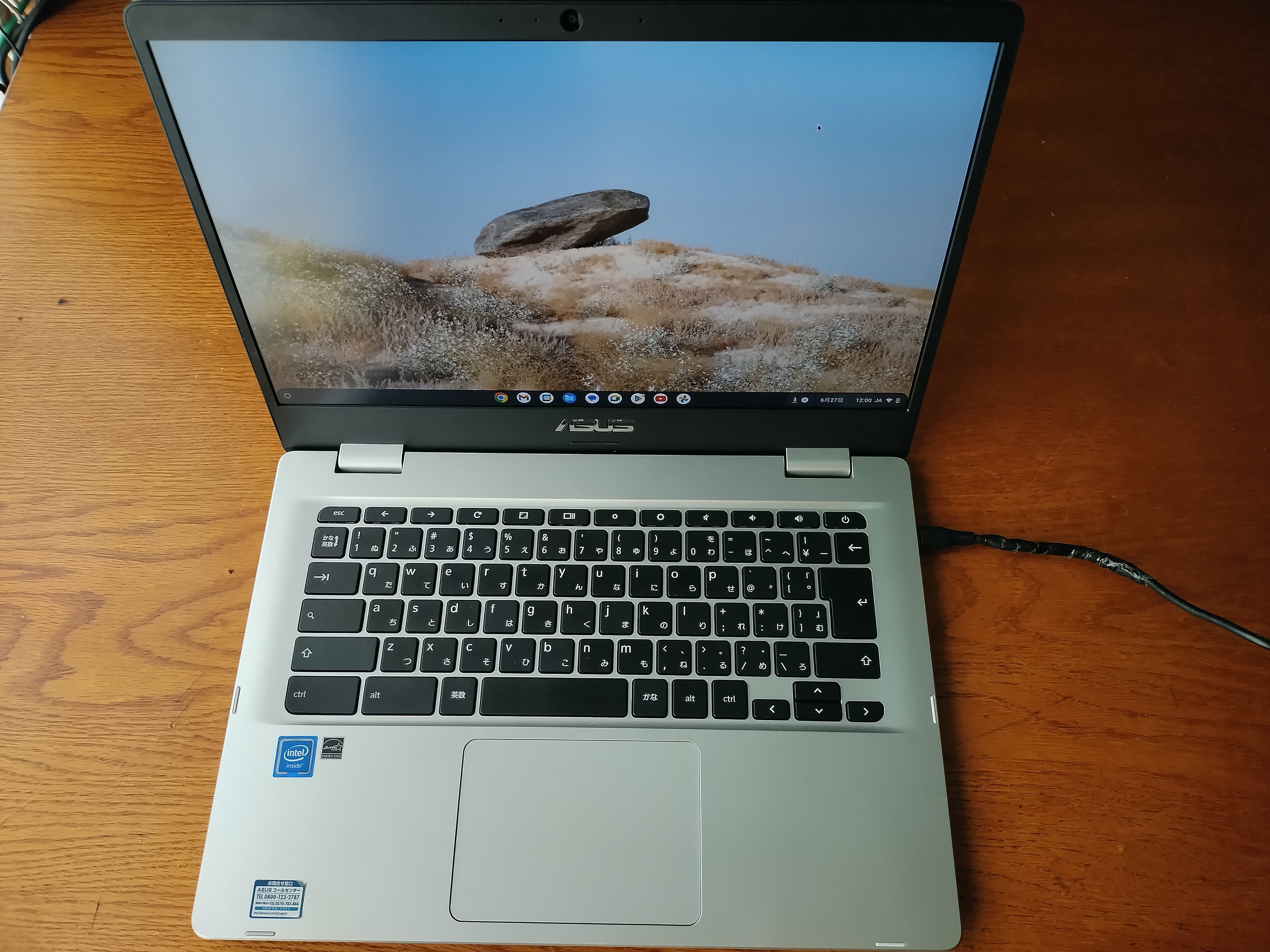 1980円 [ジャンク品] ノートPC ASUS Chromebook問題ありませんで