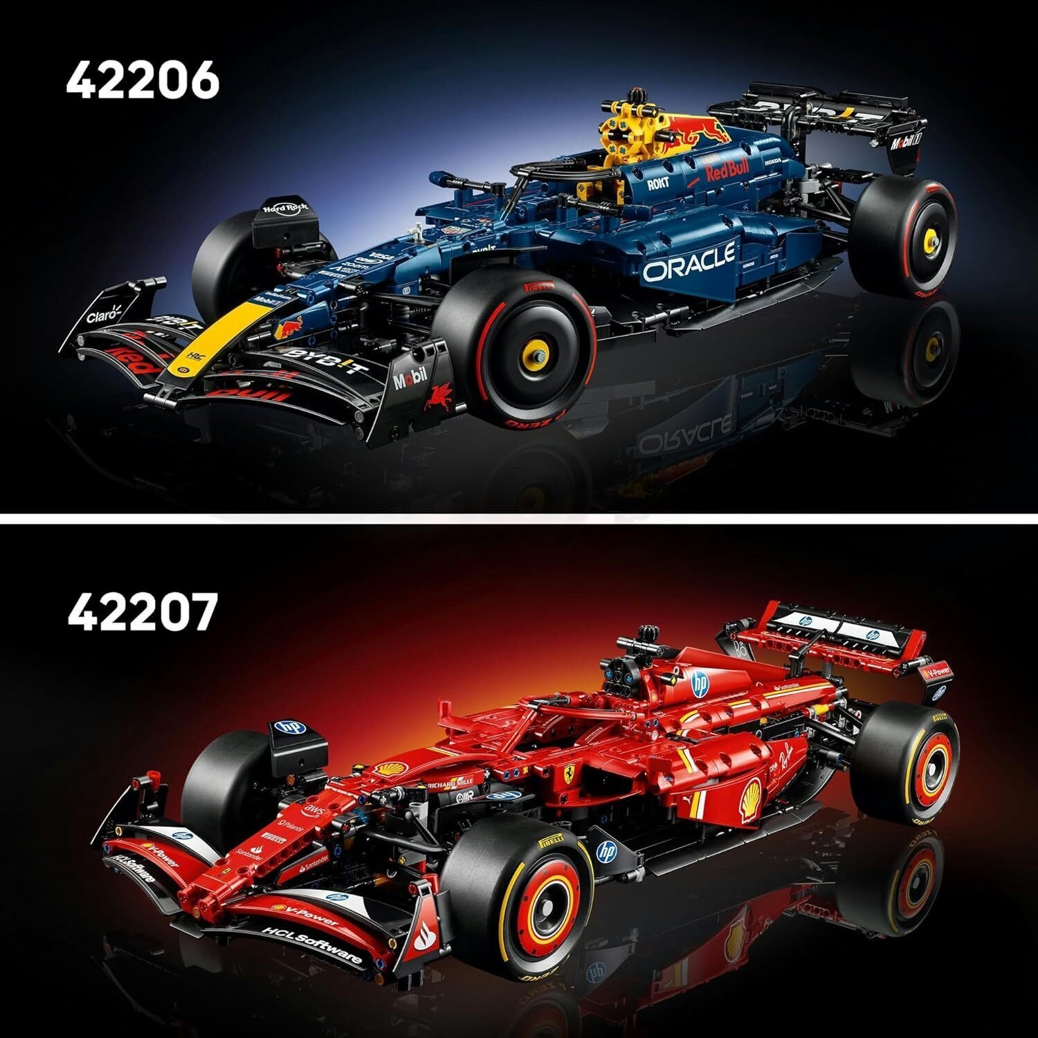 レゴ テクニック Ferrari SF24 F1対応 壁掛け フレーム ボード 2025年