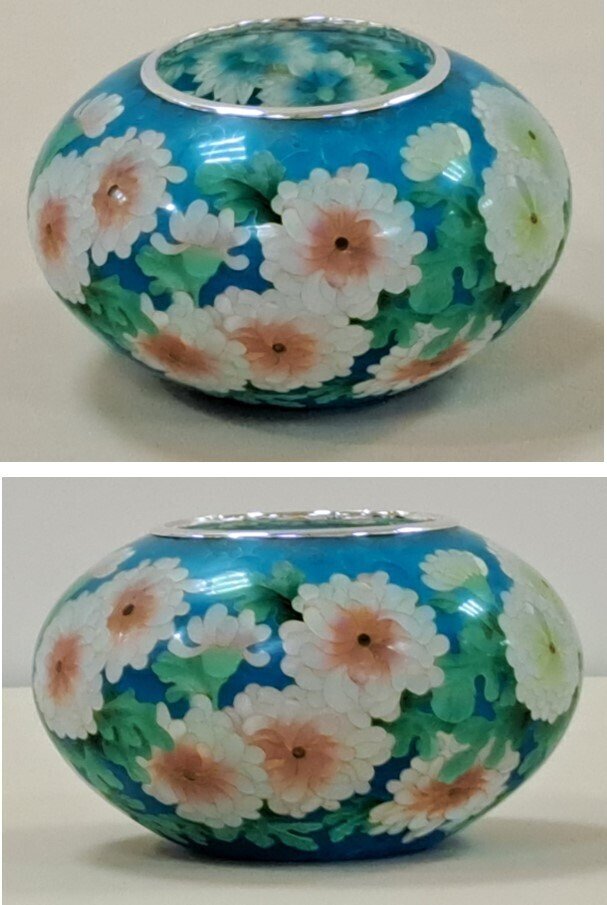 第30回伝統工芸諸工芸展＞日本橋三越：またしても有線七宝は具象模様