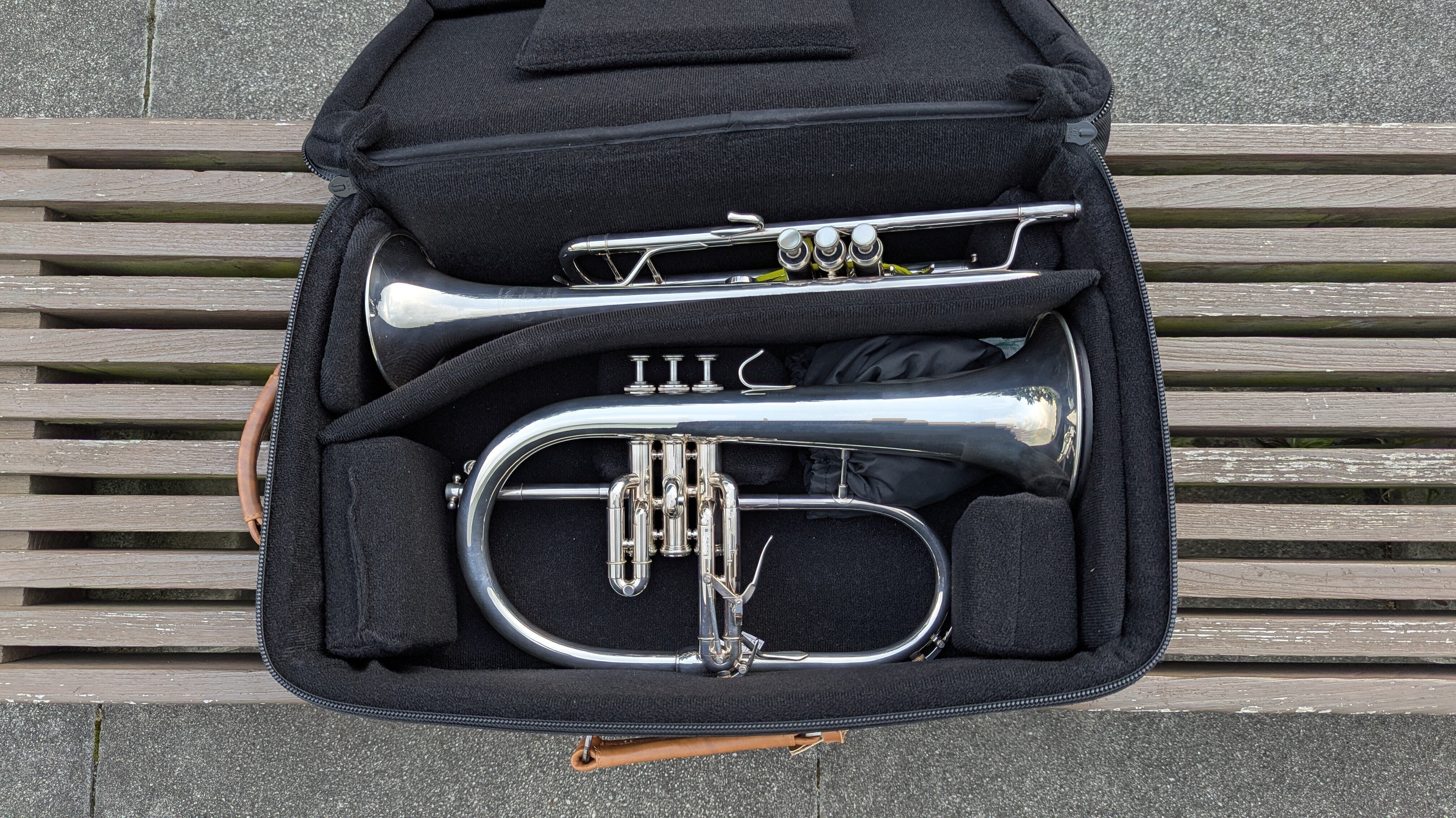 ガードバッグスGARDBAGSトランペットフリューゲル用ケースコーデュラ