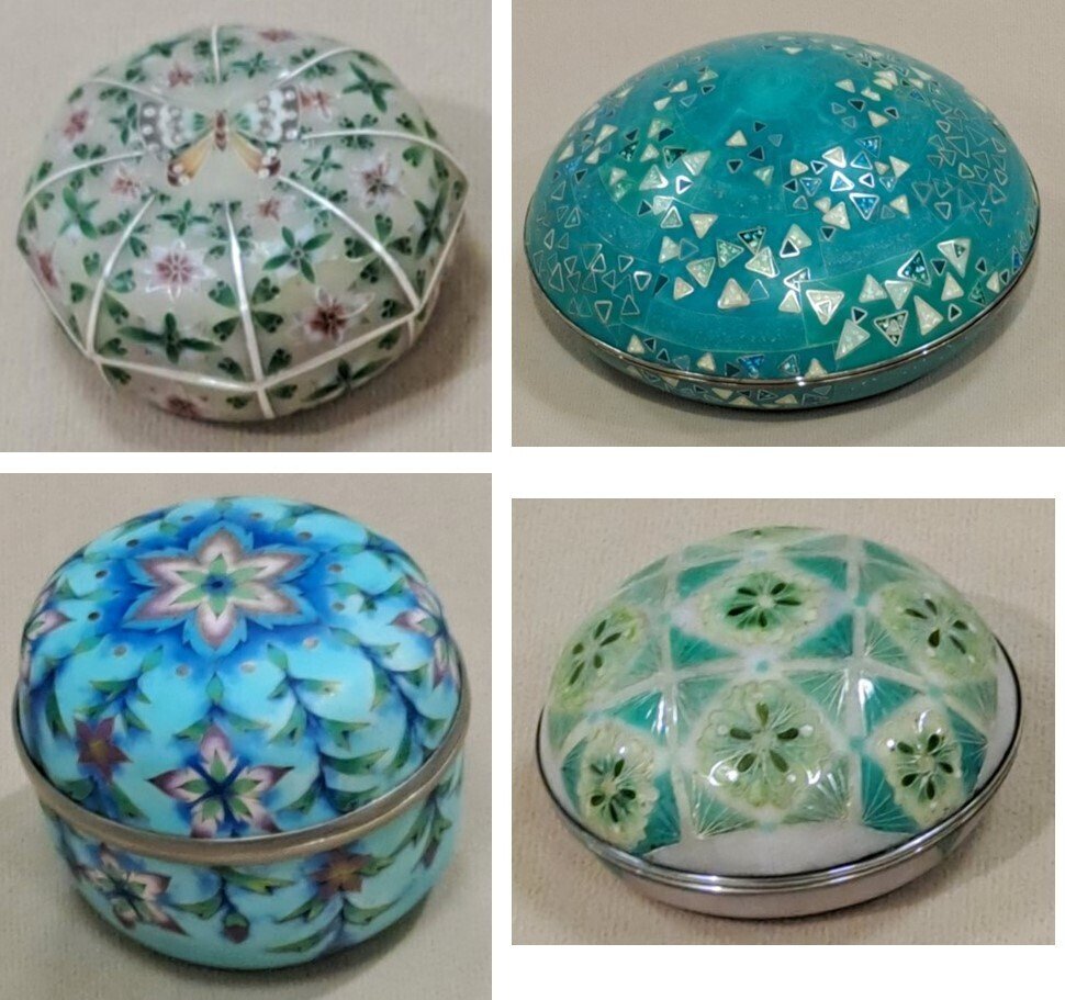 第30回伝統工芸諸工芸展＞日本橋三越：またしても有線七宝は具象模様