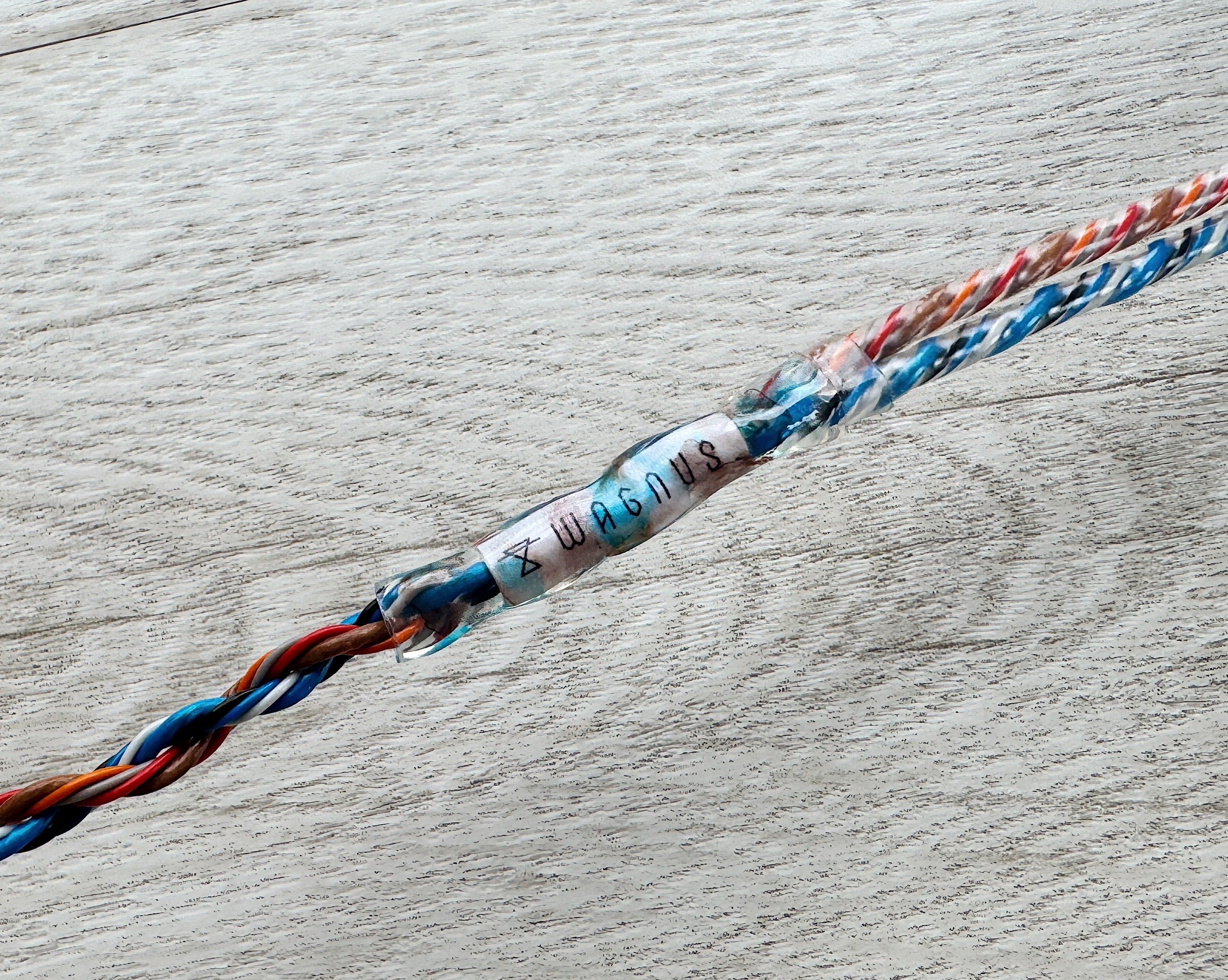 ケーブル・シールド WAGNUS. Padmanya Sheep Aqualice Sheep 120cm Headphone cable | wagnus