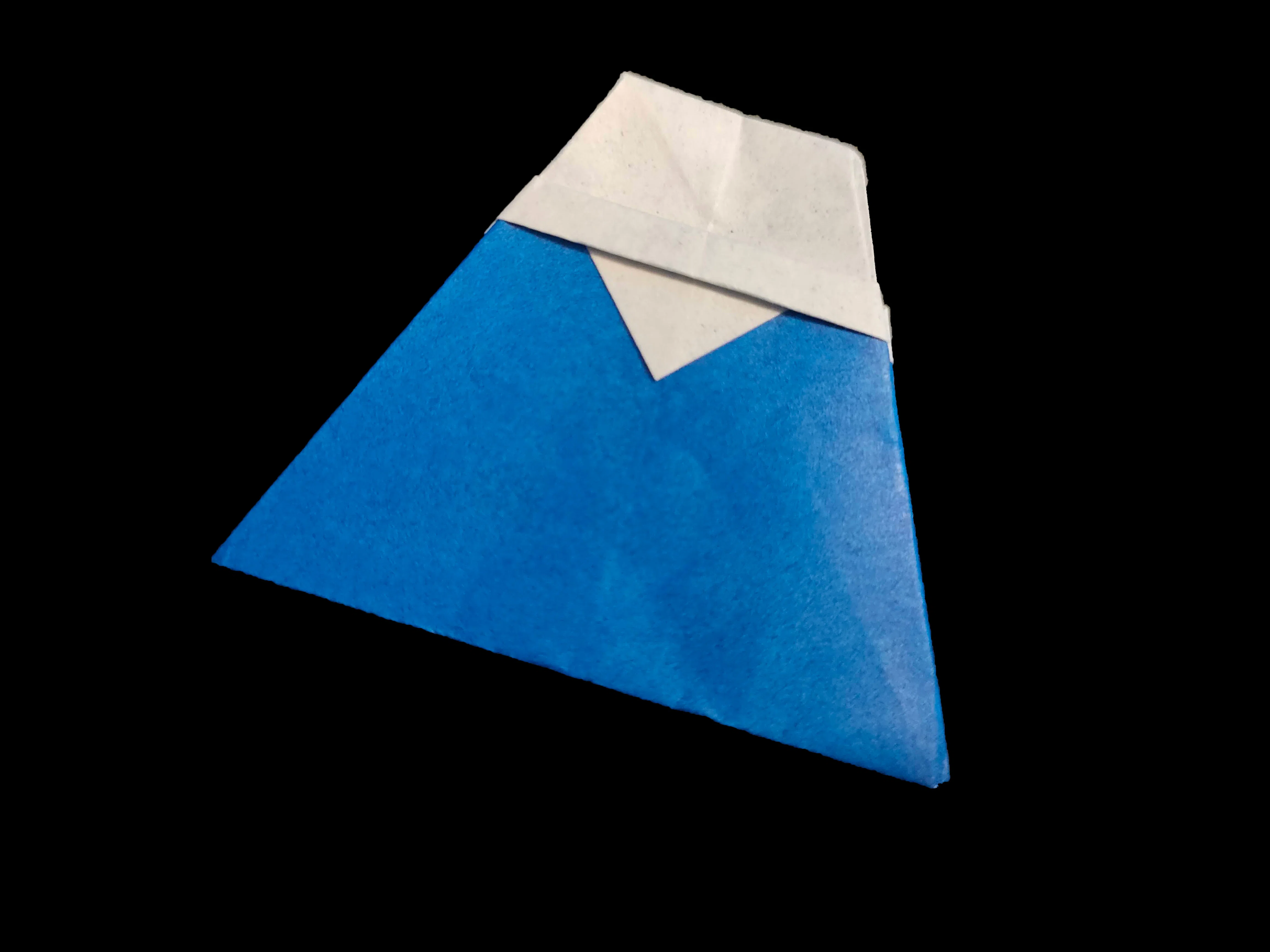 3D富士山折り紙の折り方。｜axorigami