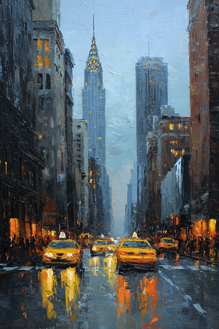 英語が苦手でも大丈夫。油絵風画像が作れるテンプレを作りました｜松本