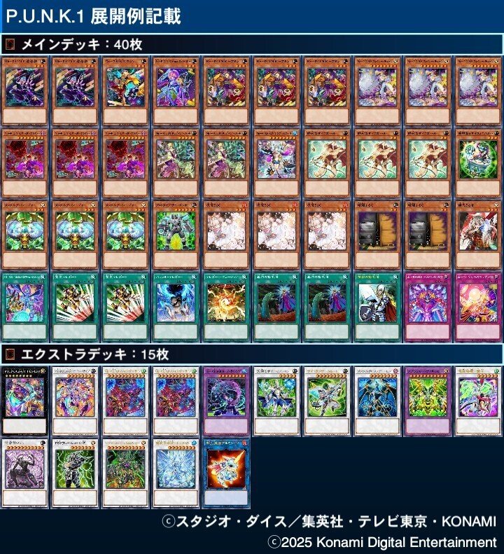 遊戯王P.U.N.K.デッキ　高レア仕様 遊戯王 P.U.N.K.×サイキック 展開｜寛大