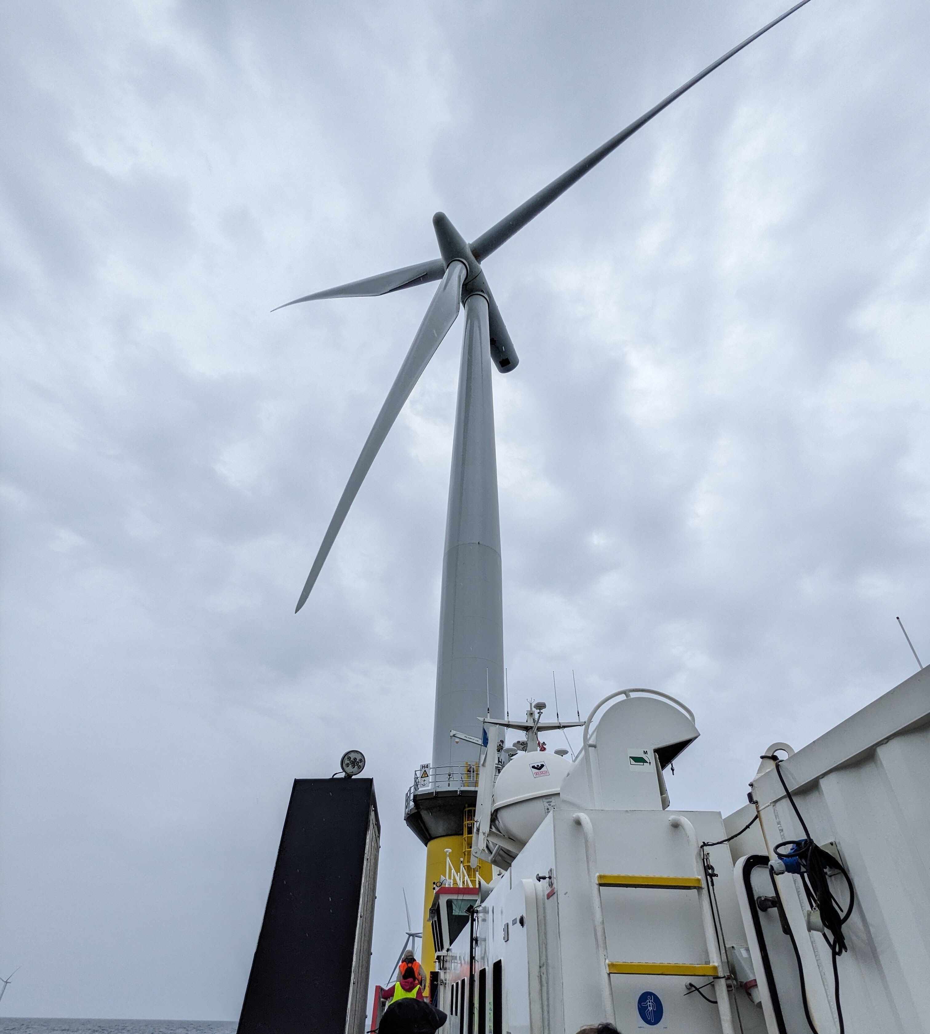 デンマークにある世界初の200MW規模の洋上風力ファーム Horns Rev 2 の