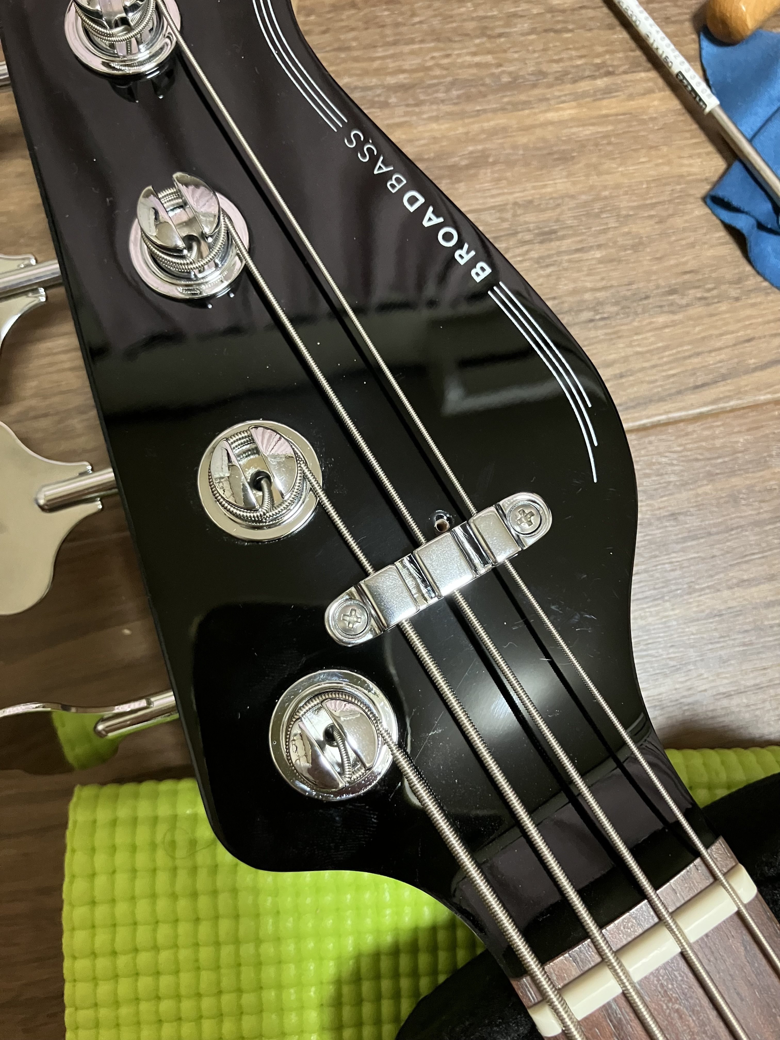 Yamaha Broadbass　BB434 エレキベース 改造 YAMAHA BB434購入、メンテ、プチ改造記｜aki426
