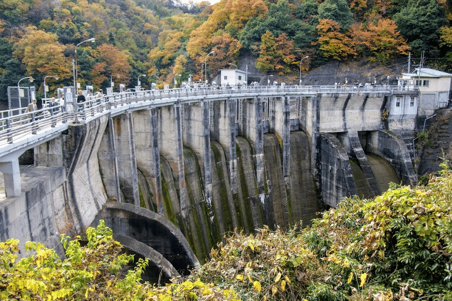 三成ダム（島根県）｜一日一堰｜町田 奈桜