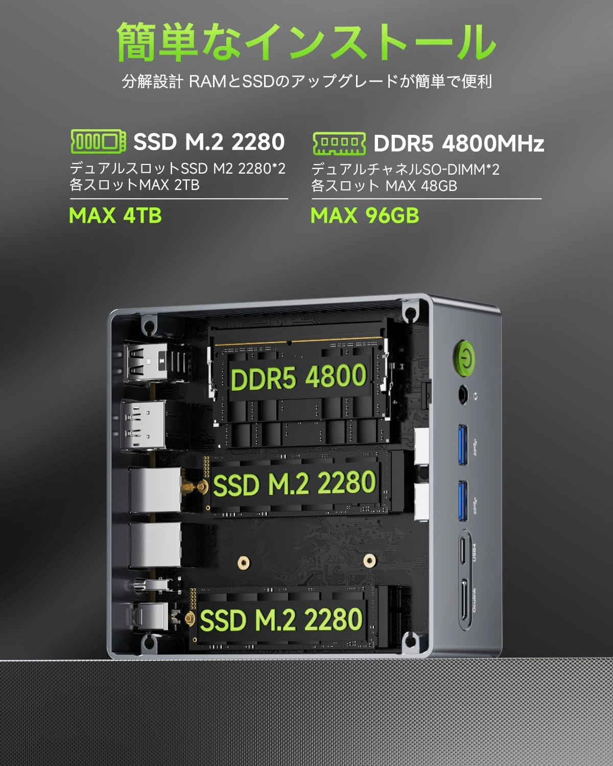 GMKtec NucBox M7 ミニPC 32GB 2TB｜GetGadgetGot