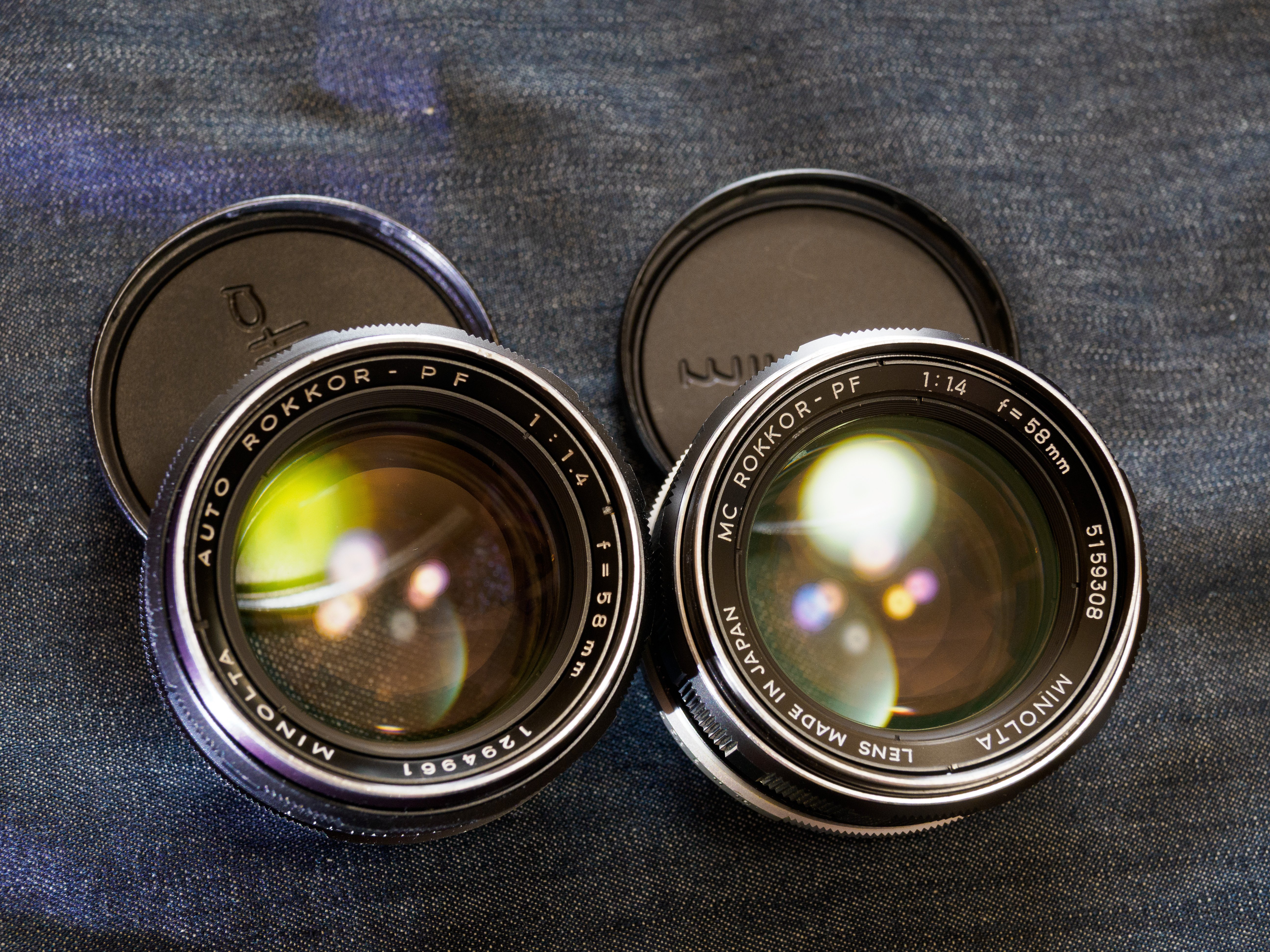 MINOLTA MC ROKKOR-PF 58mm F1.4｜shinsaka