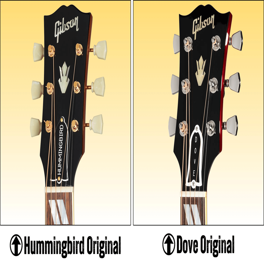 コラム】ギブソン・ハミングバードとダヴの違いについて（知ってて