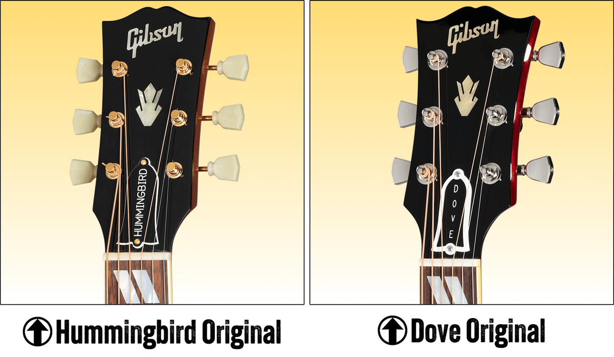  バード　 Dove Carter Vintage - Gibson Doves in Flight 2025, Natural