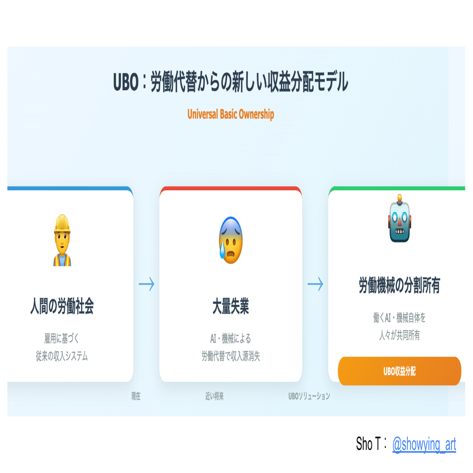 現在の労働社会がいかに、『フラクショナルオーナーシップ社会』へとシフトするのか？｜Sho T