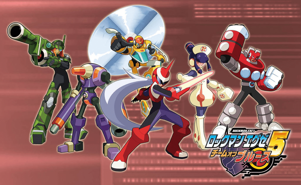 ロックマンエグゼ5 チームオブブルース GBAゲーム レビュー］ロックマンエグゼ5 チーム オブ ブルース