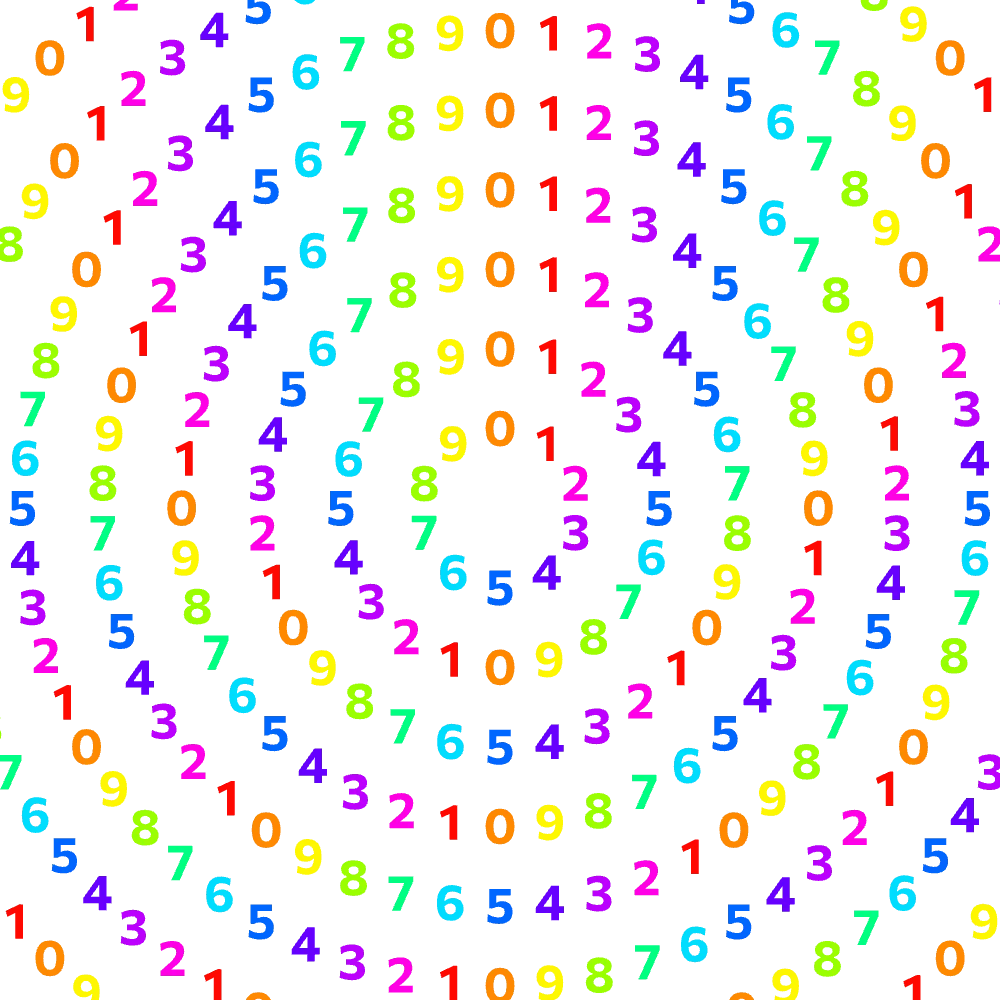 0123456789を何色にしようか｜SPIRA SUURA § 鑑賞する数学