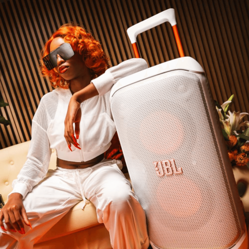 JBL PartyBox Stage 320 ホワイト 240W Bluetoothスピーカー｜GetGadgetGot