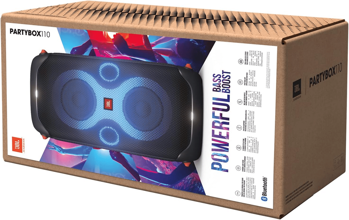 JBL PARTYBOX110 ブラック ポータブルスピーカー｜GetGadgetGot