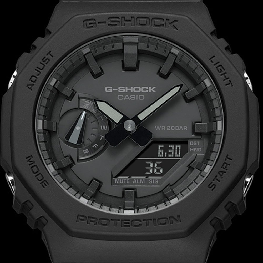 G-SHOCK GA-2100-1A1JF 稼働美品　ブラック反転液晶カシオーク GA-2100-1A1JF | CASIO