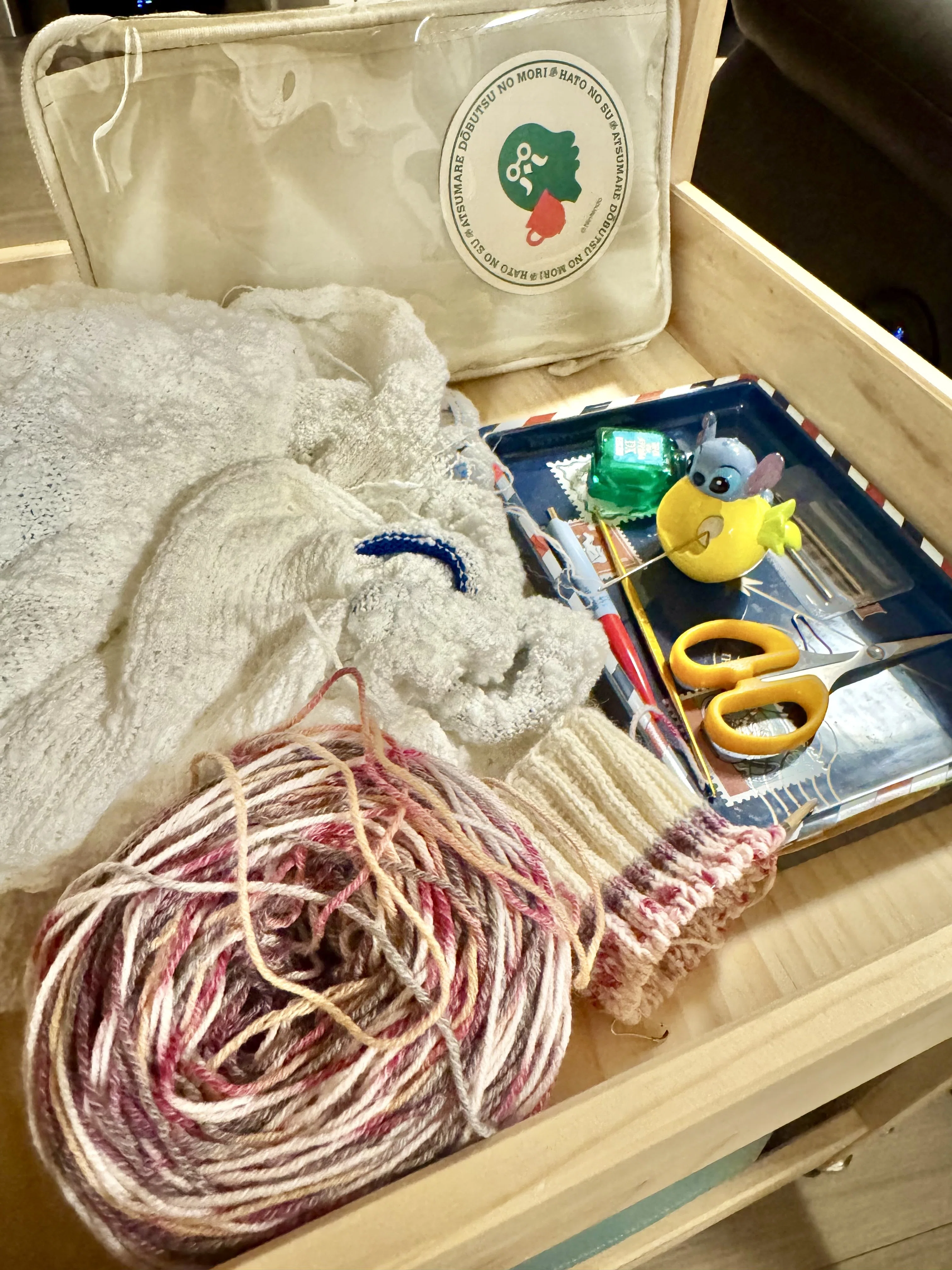 手编み小物收纳