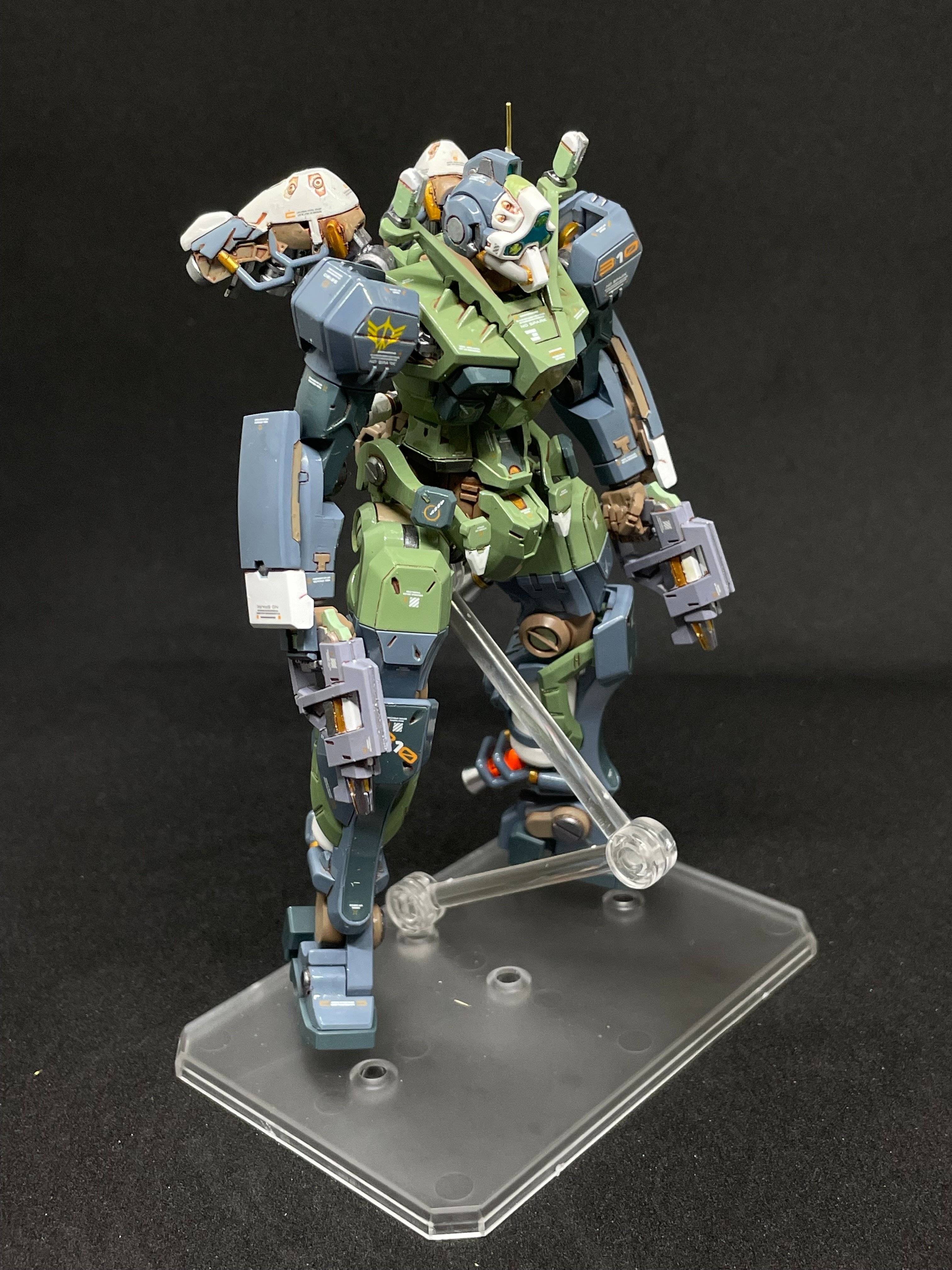 塗装完成品　ゲルググGQ版 アクアジムイメージ 塗装完成品 ゲルググGQ版 アクアジムイメージ ゲルググ(GQ