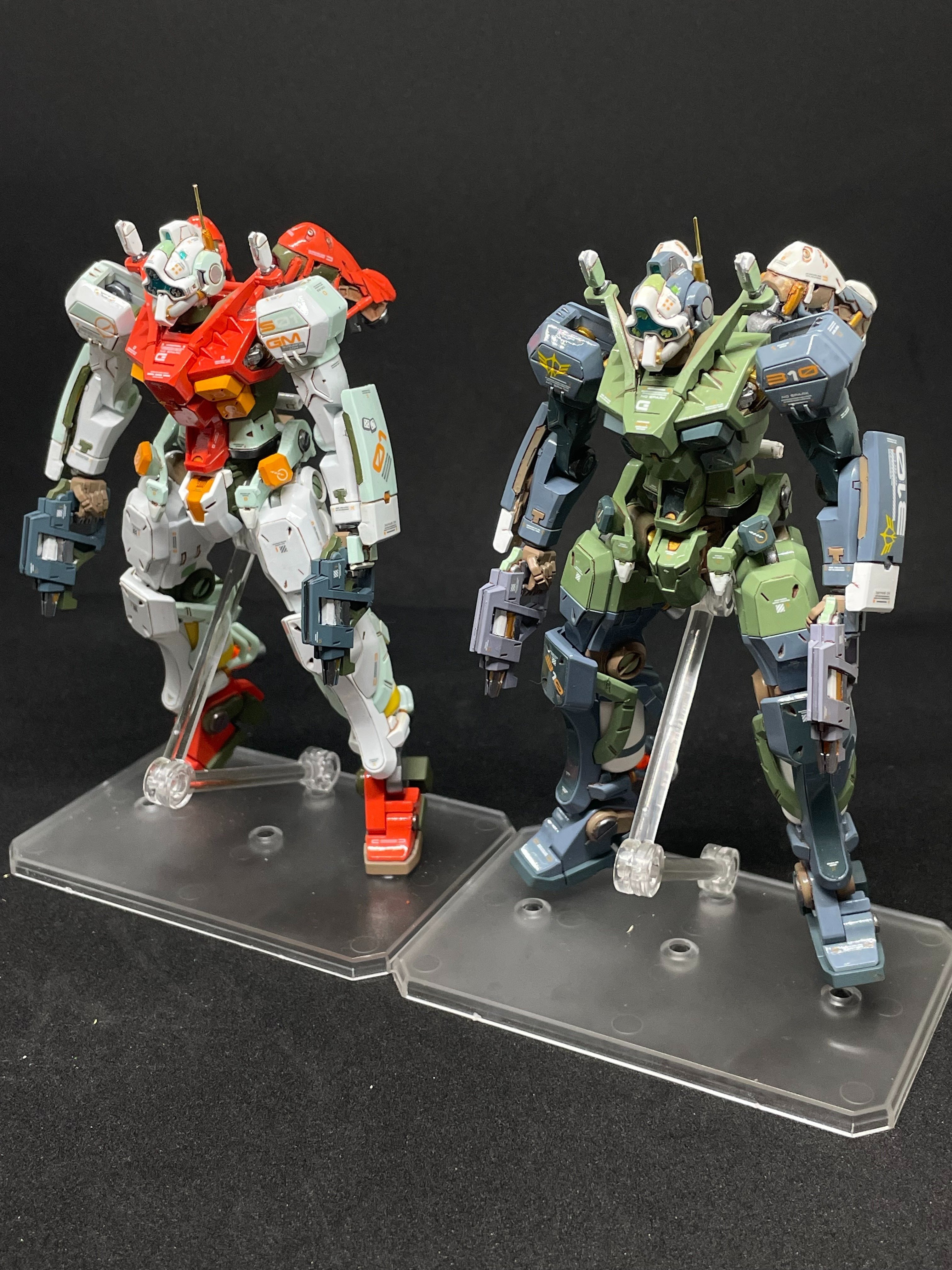 塗装完成品　ゲルググGQ版 アクアジムイメージ ゲルググ(GQ版一般機)をつくってみた｜こねこなめこ