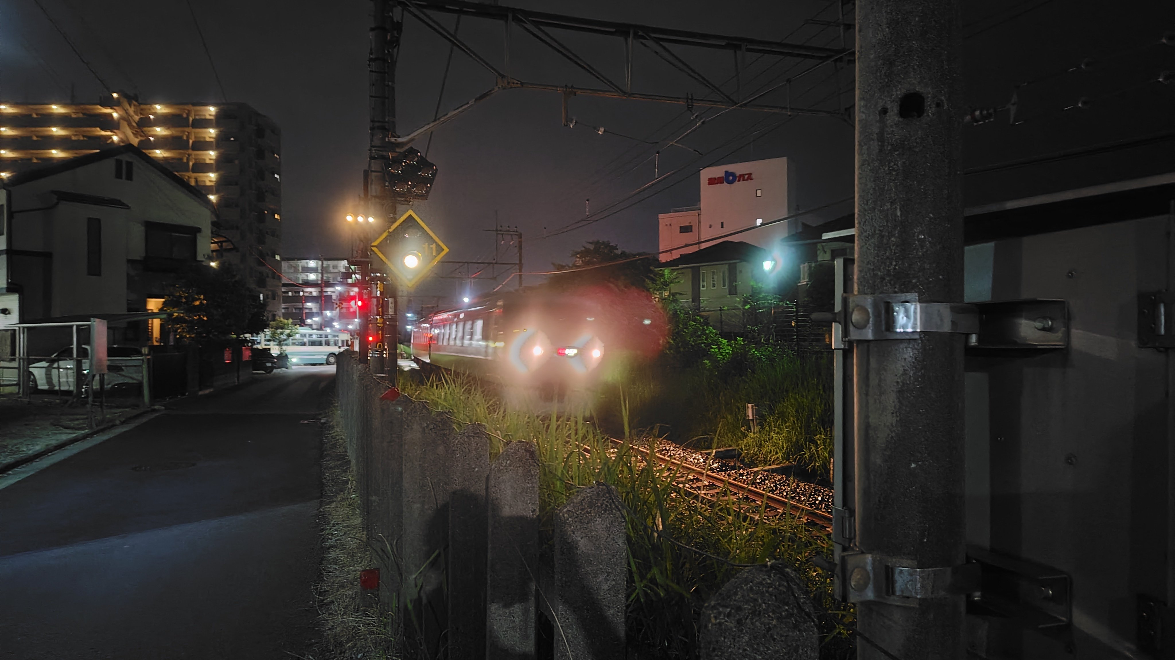 川越駅近くにある西武新宿線と川越線をつなぐ川越駅連絡線の廃線