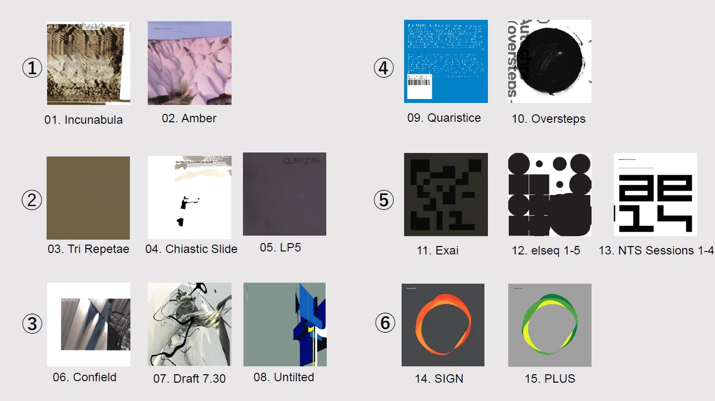 Autechre 〈オウテカ〉入門+個人的作品ランキング｜leai/cufferifice