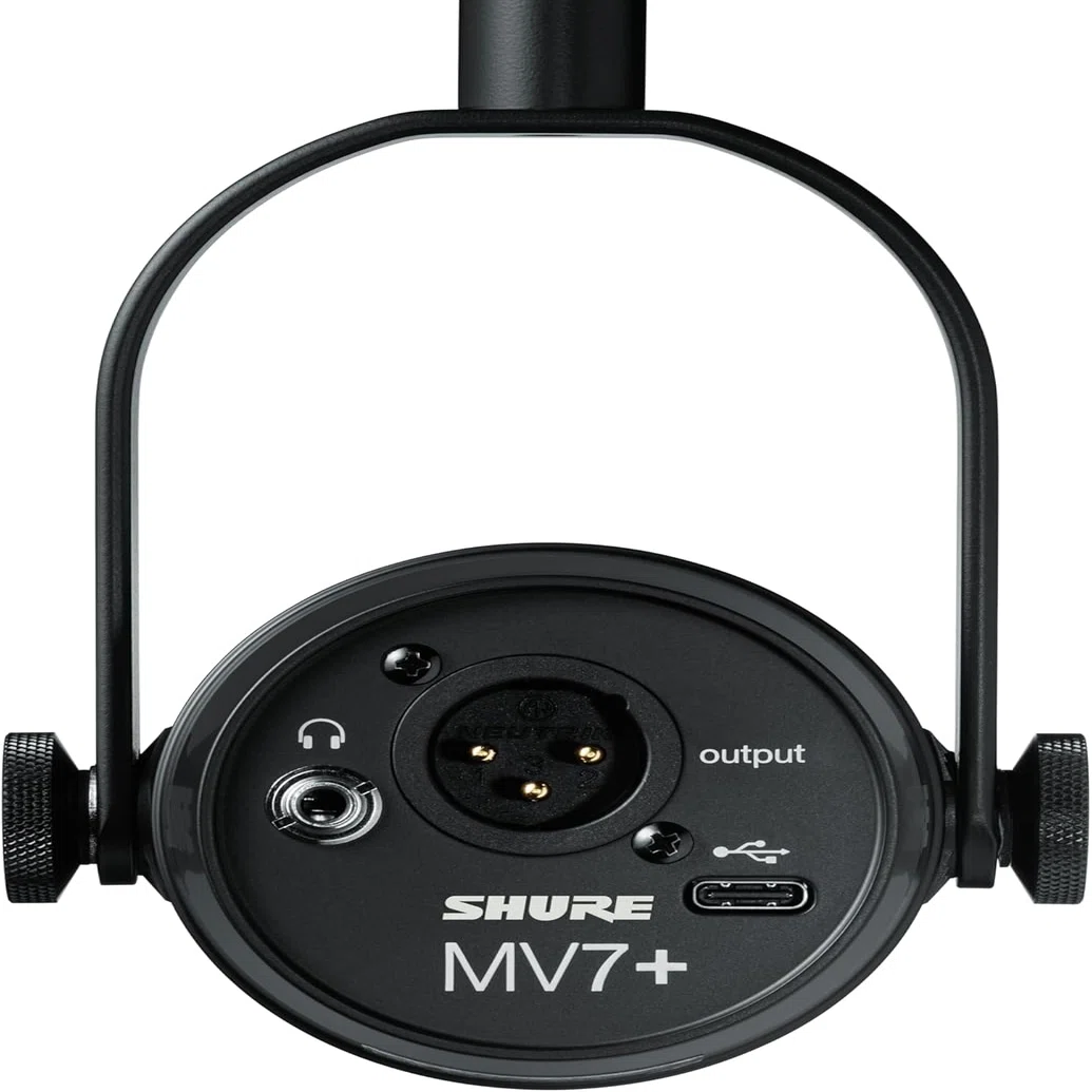SHURE MV7+ ポッドキャストマイク ブラック｜GetGadgetGot