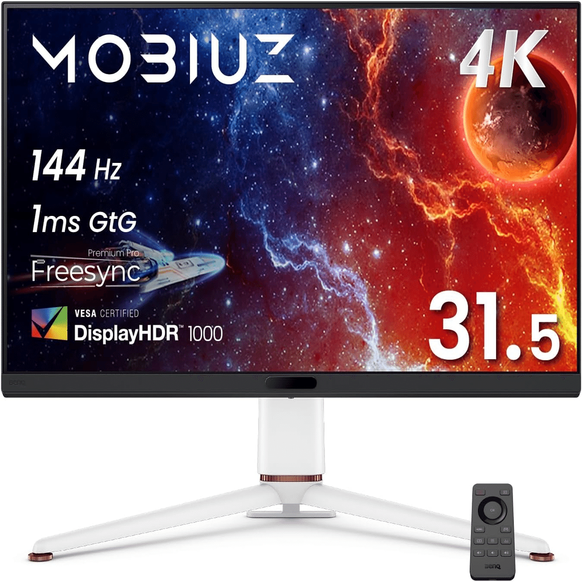 BenQ MOBIUZ EX321UX 31.5インチ 4K ゲーミングモニター｜GetGadgetGot