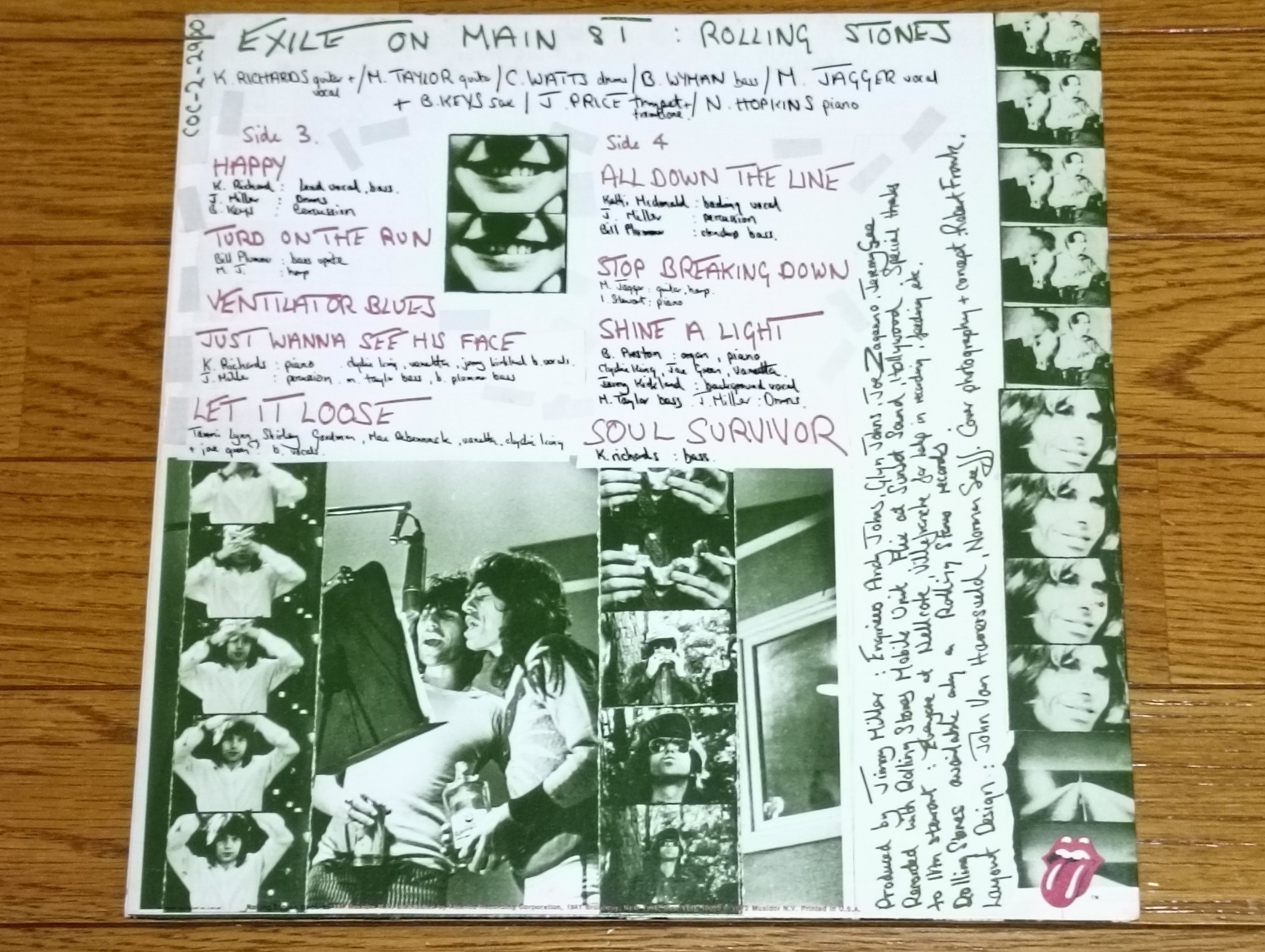 その①【Exile on Main St.】(1972) Rolling Stones 時代を経て選ばれ