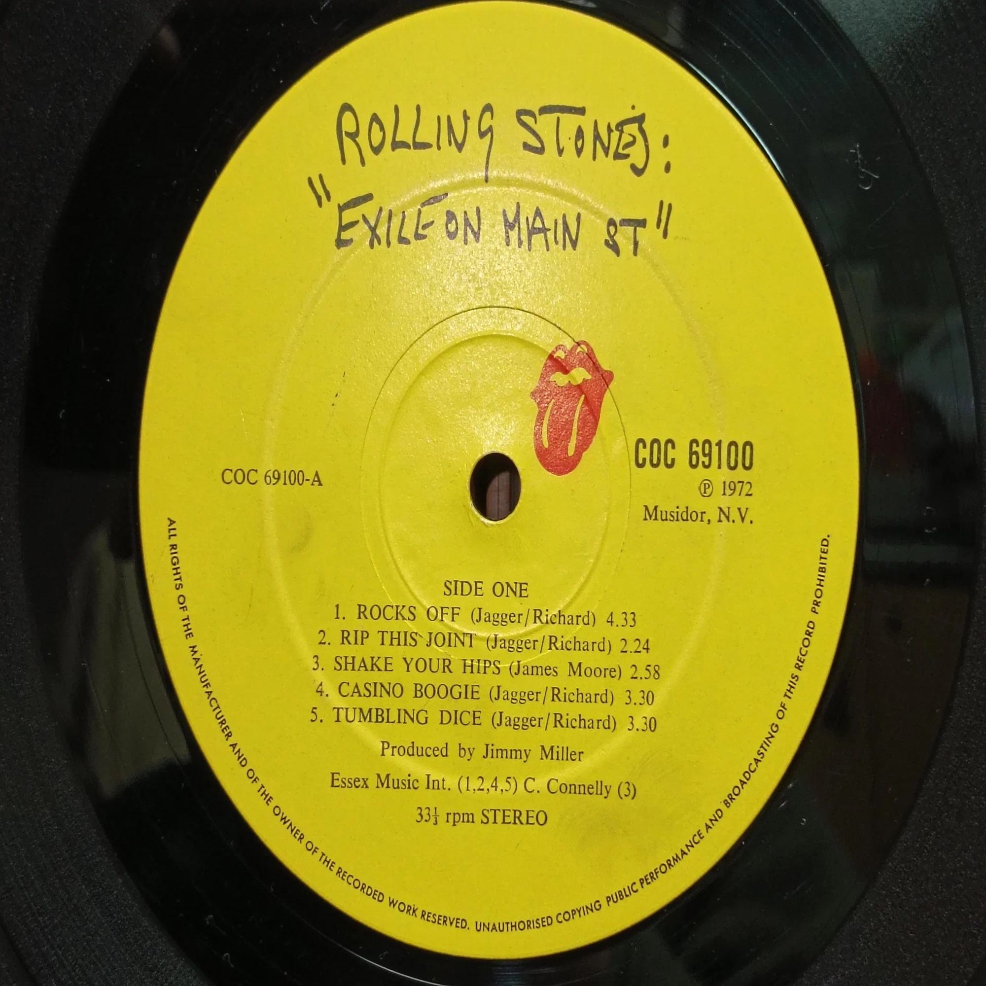 その②【Exile on Main St.】(1972) Rolling Stones アナログレコード 