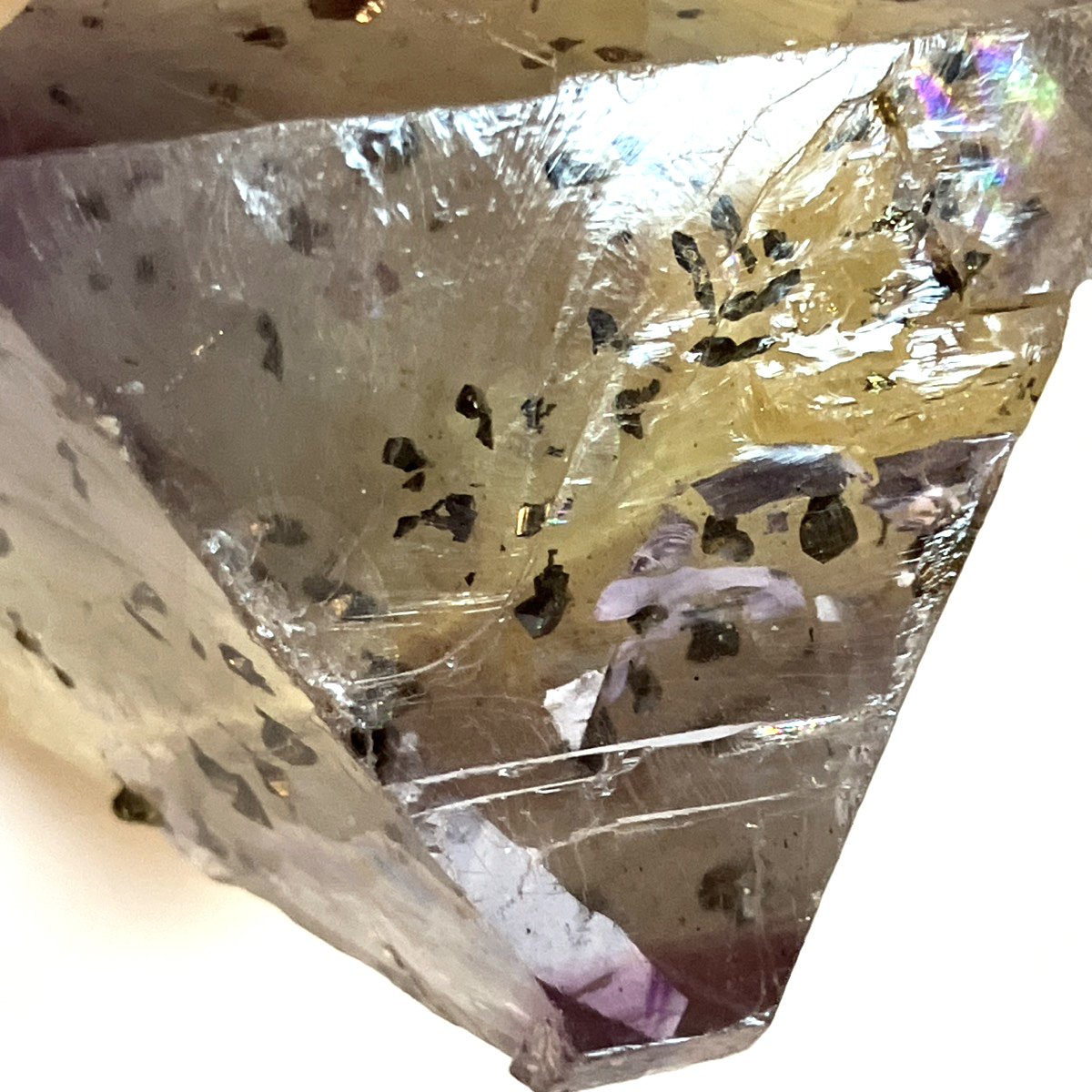 超特大108 g イリノイ産 バイカラーフローライト 蛍石 八面体 原石 鉱物 超特大108 g イリノイ産 バイカラーフローライト 蛍石 八面体