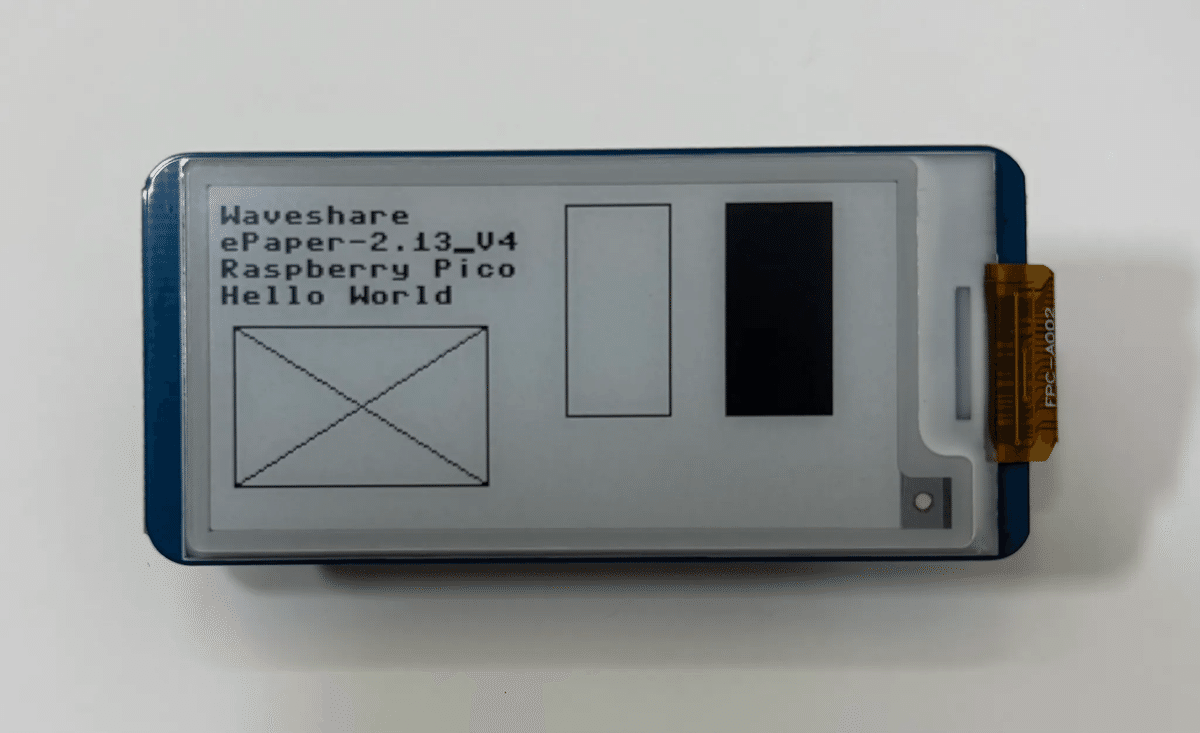 電子工作】電源を切っても表示が残る？Raspberry Pi Picoと電子