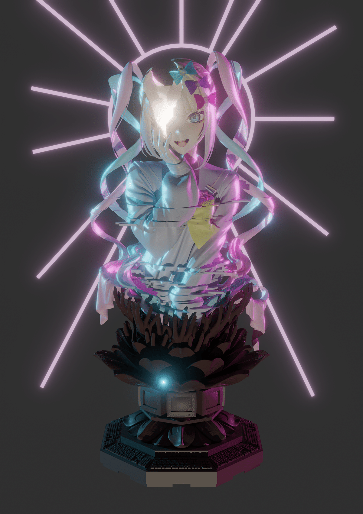 超てんちゃんのことを考え続けた原型師が超てんちゃん仏像を作るまで③