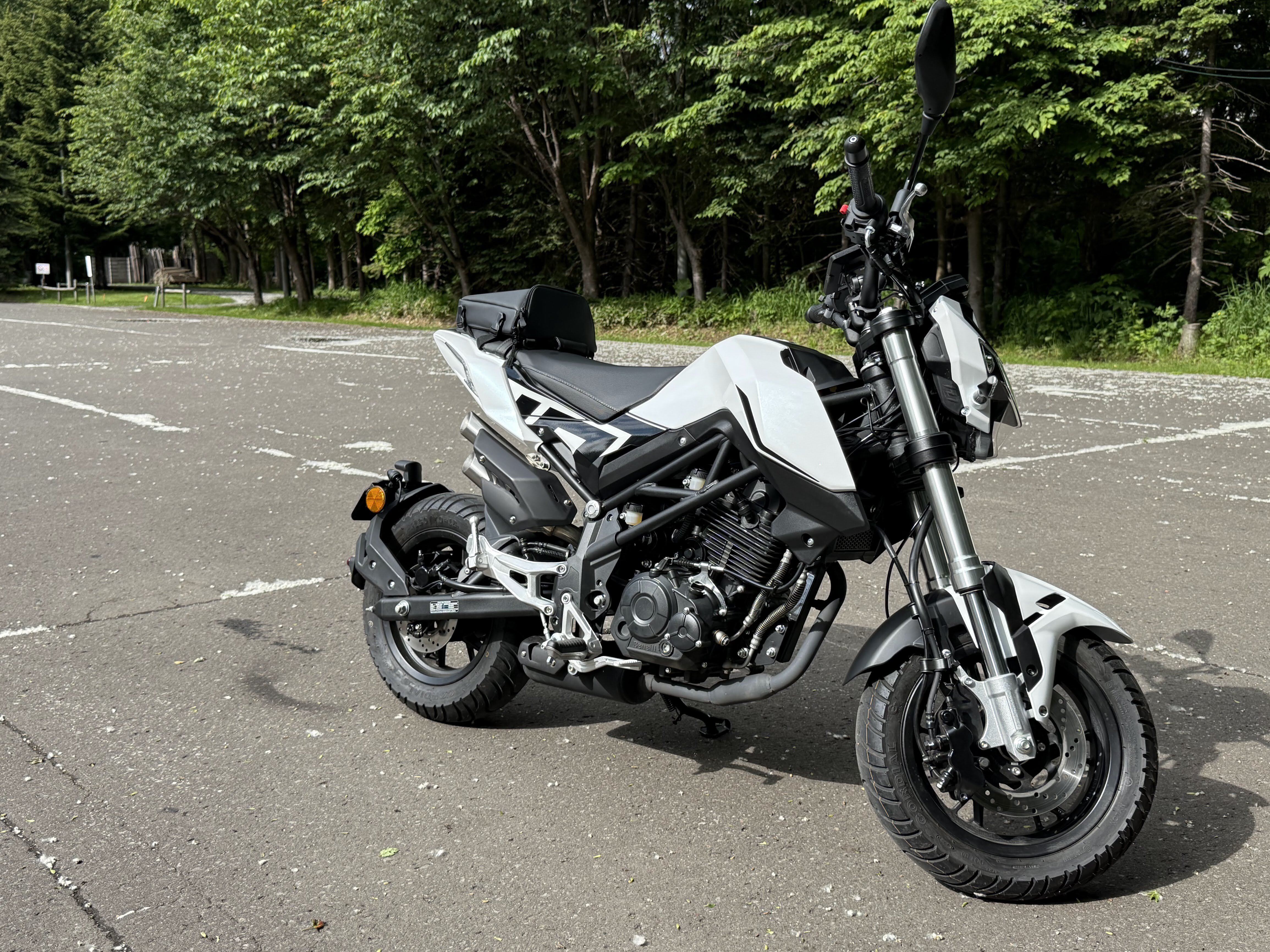 初めてのバイクとしてイタリア車の「ベネリTNT 125」を買って