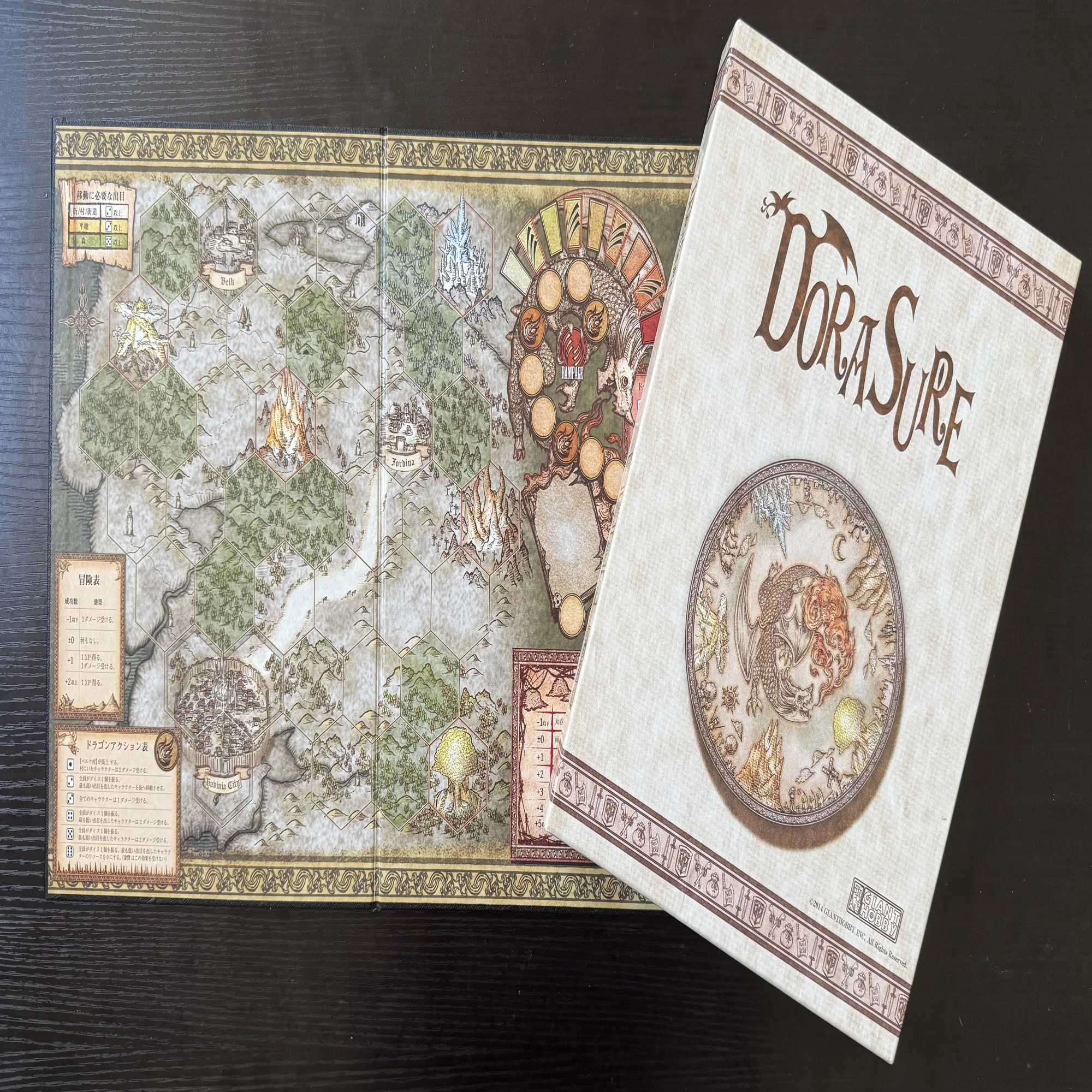ボードゲーム】DORASURE（ドラスレ）で遊ぶ、マップのおすすめ順 