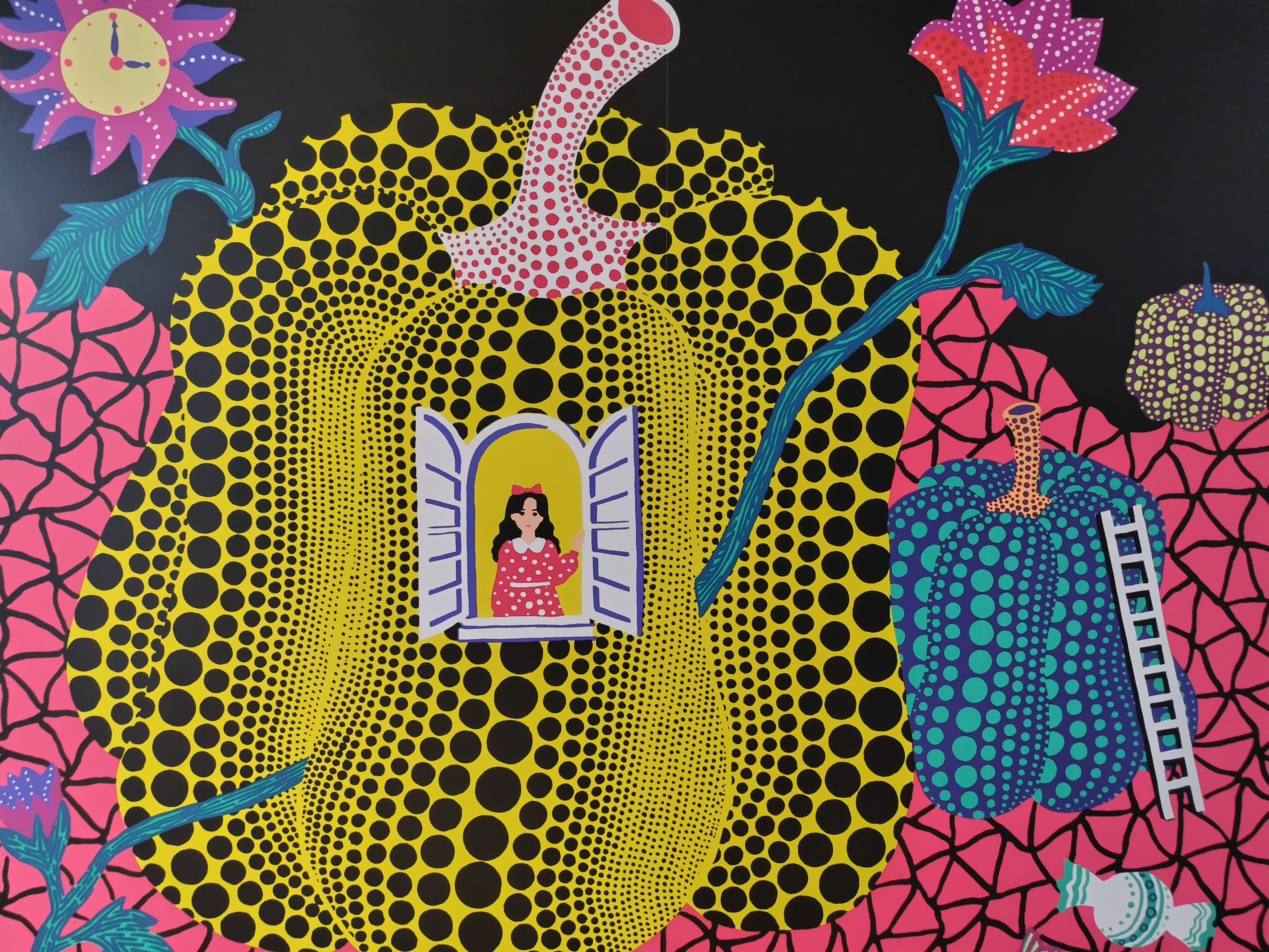 展覧会の感想を言語化する：草間彌生 版画の世界ー感じたことを言葉に