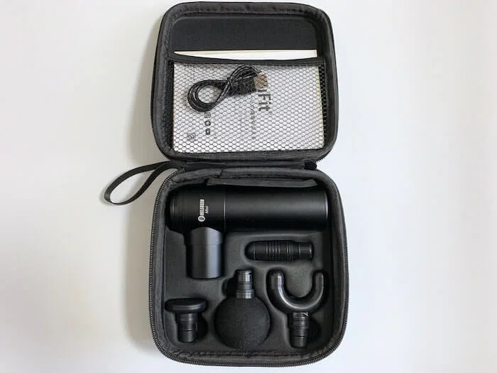 uFit RELEASER Miniをレビュー！コンパクトなのにパワフルなマッサージ