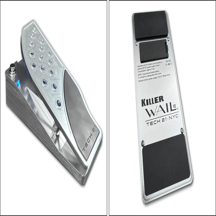 名器 TECH21 Killer Wail ワウペダルがバージョン2になって登場です