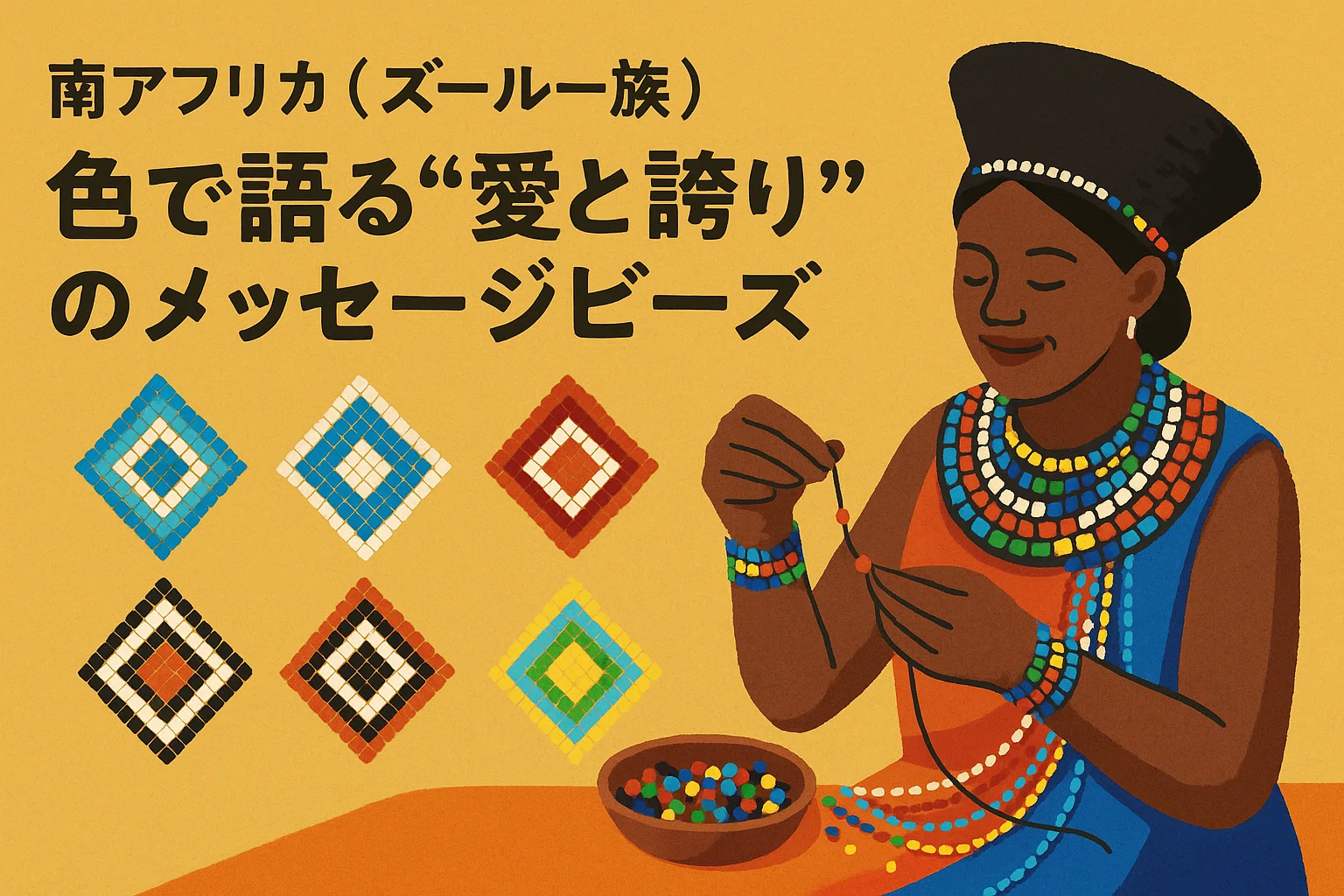 🌏 世界のビーズクラフト紀行7｜TOHOBEADS note by DJ TOBBY