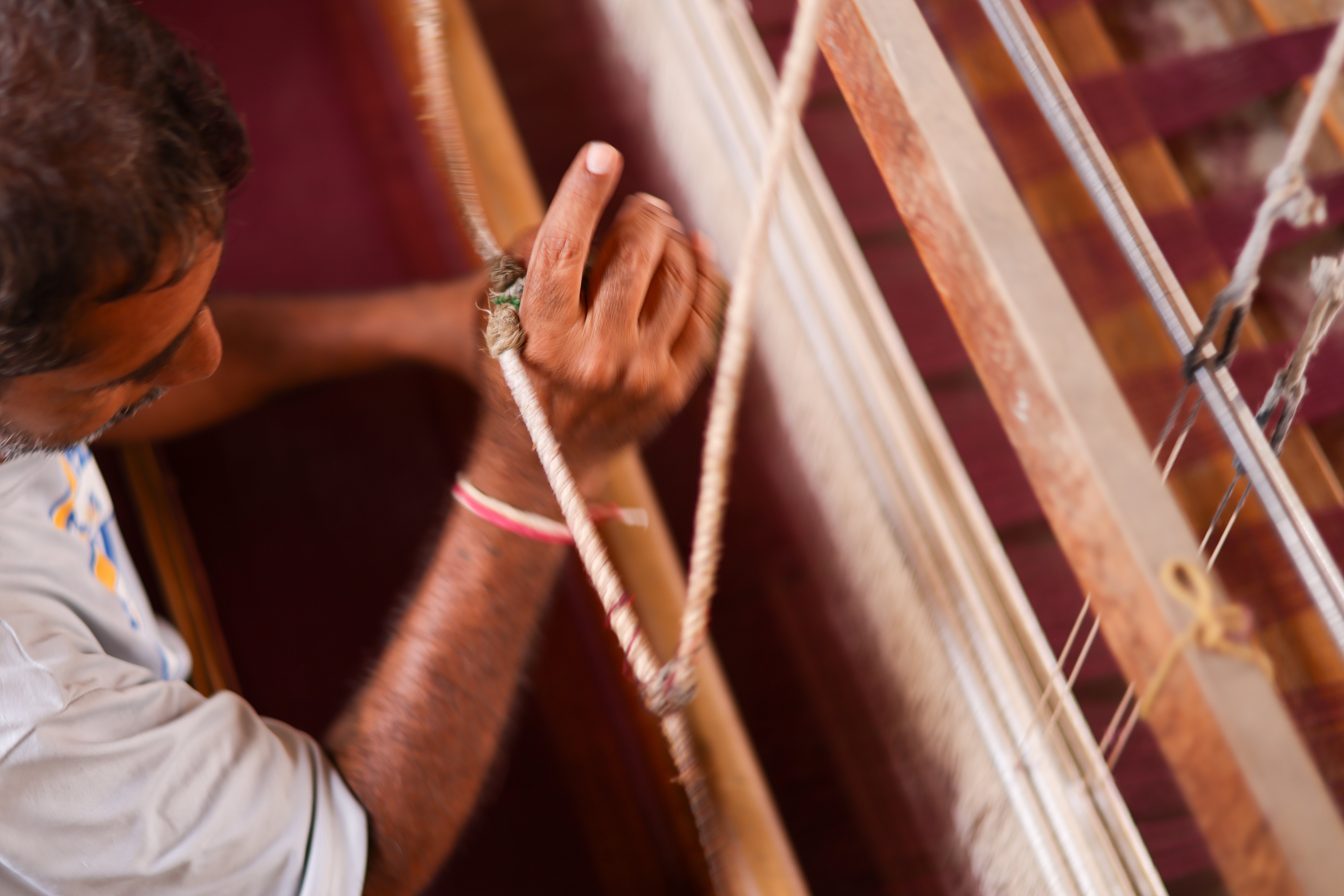 インドで織物は男性の仕事🇮🇳28｜鈴木瑞佳/ Mizuka Suzuki