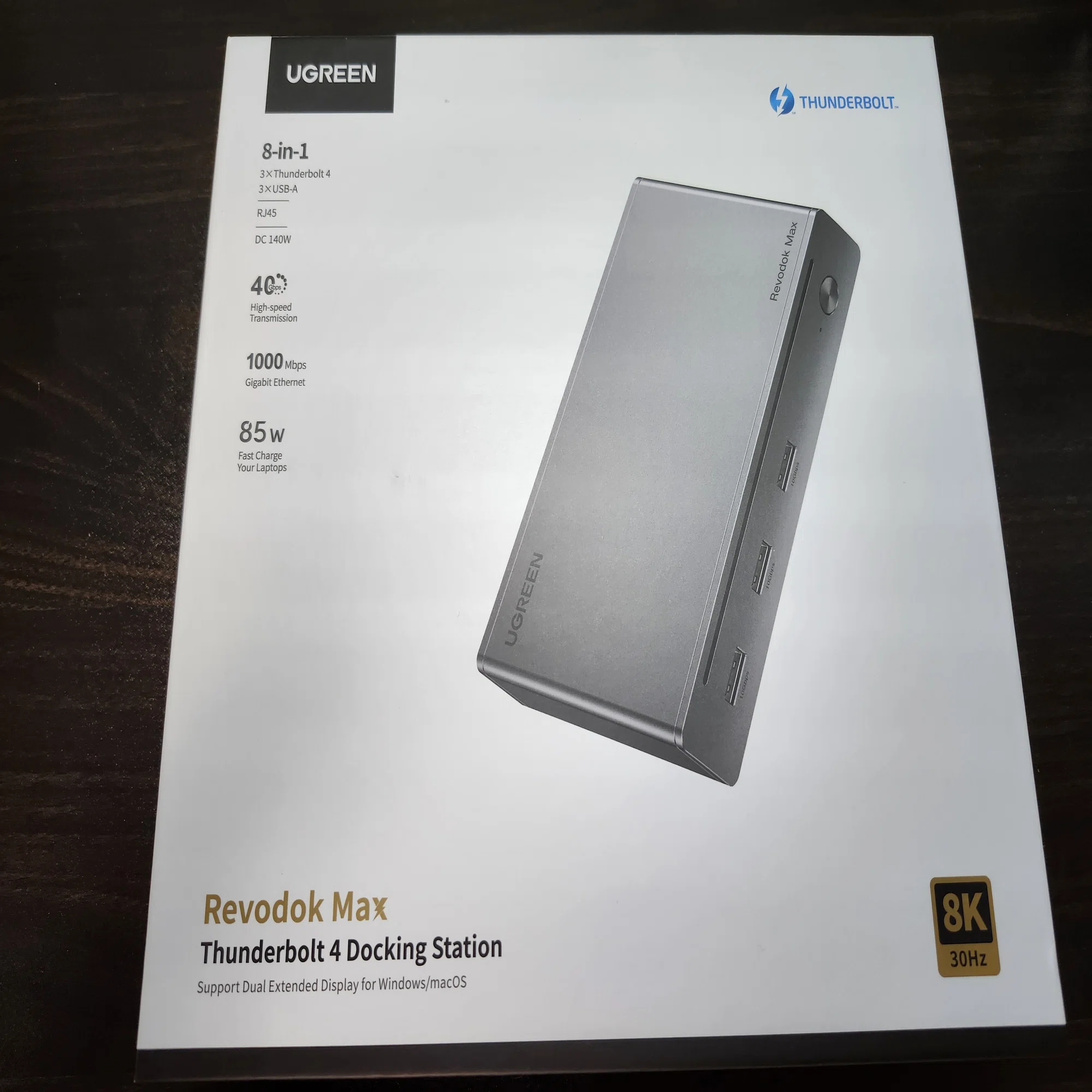 ドッキングステーション導入「UGREEN Revodok Max 208 Thunderbolt 4 