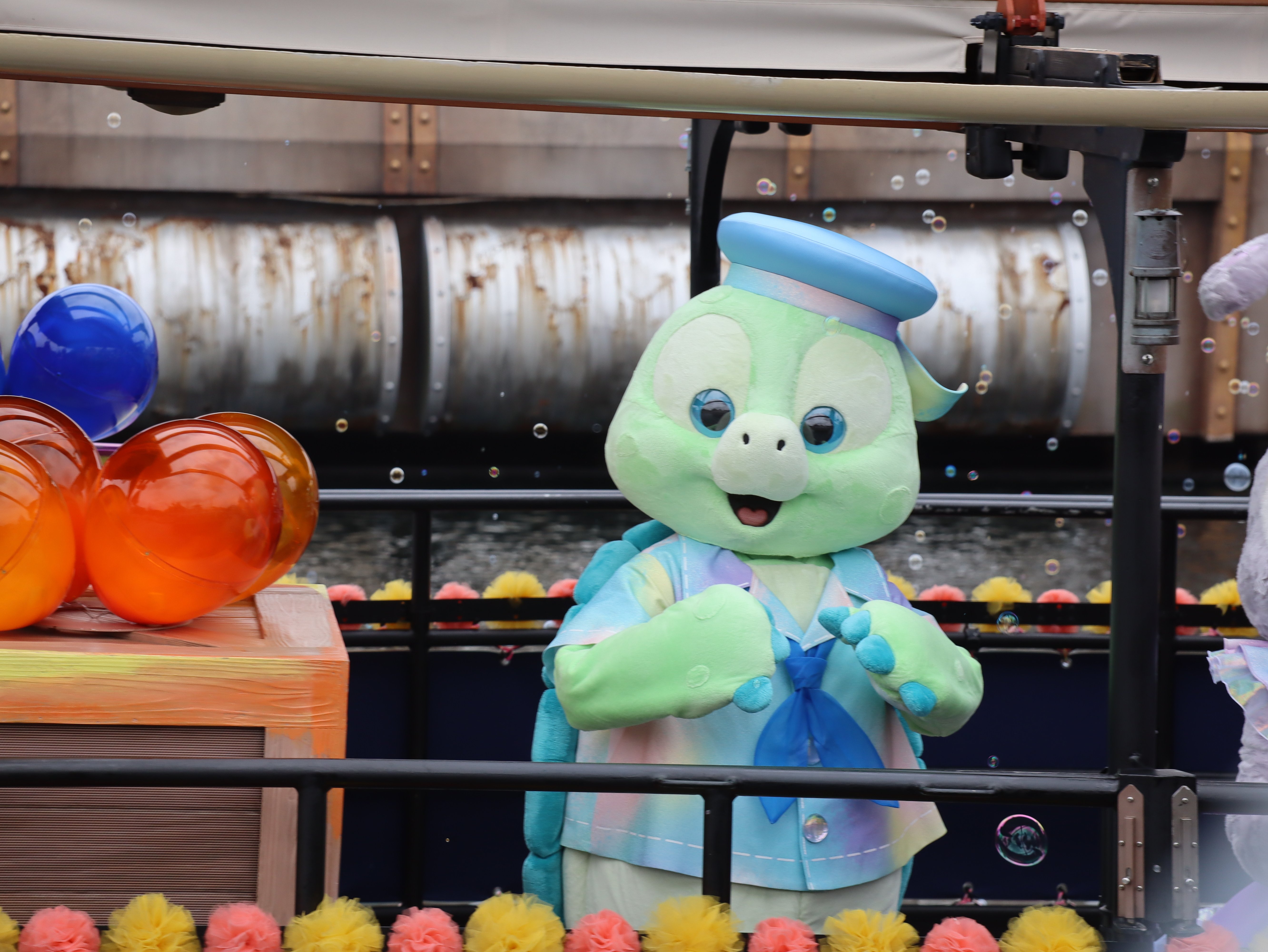 ダッフィー スイカダッフィーのポップコーンバケット：上海ディズニーランド