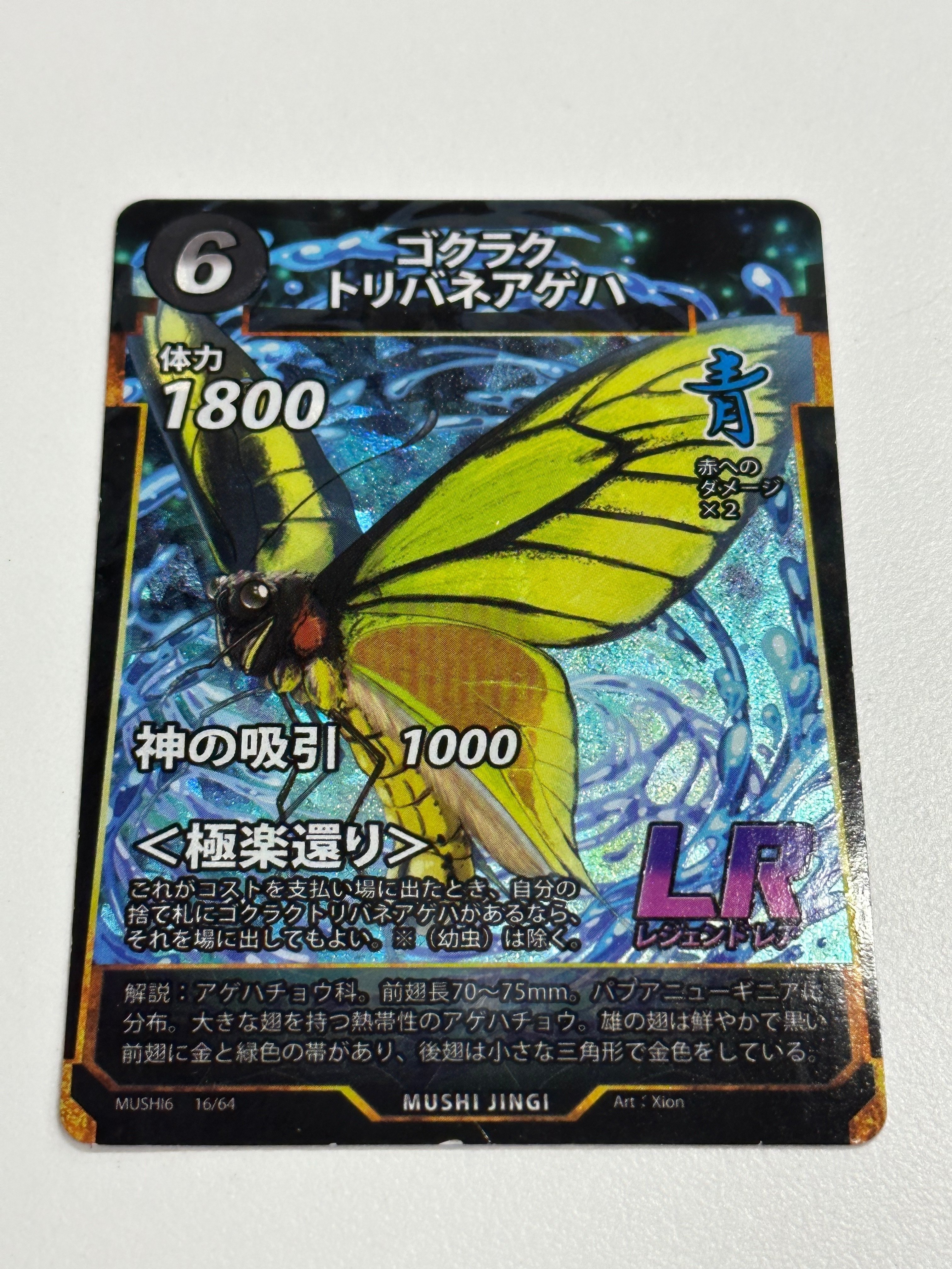 蟲神器　ゴクラクトリバネアゲハ　ユウレイヒレアシナナフシ 蟲神器最新情報】第6弾新カード発表！ユウレイヒレアシナナフシ