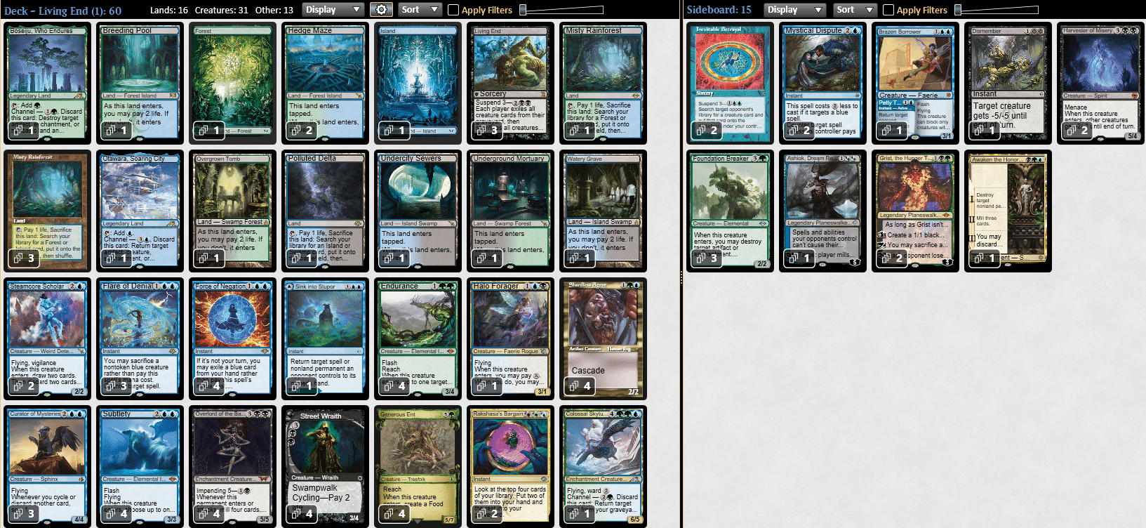 日記】スゥルタイ型リビングエンド|Azu MTG 日記】スゥルタイ型リビングエンド|Azu MTG