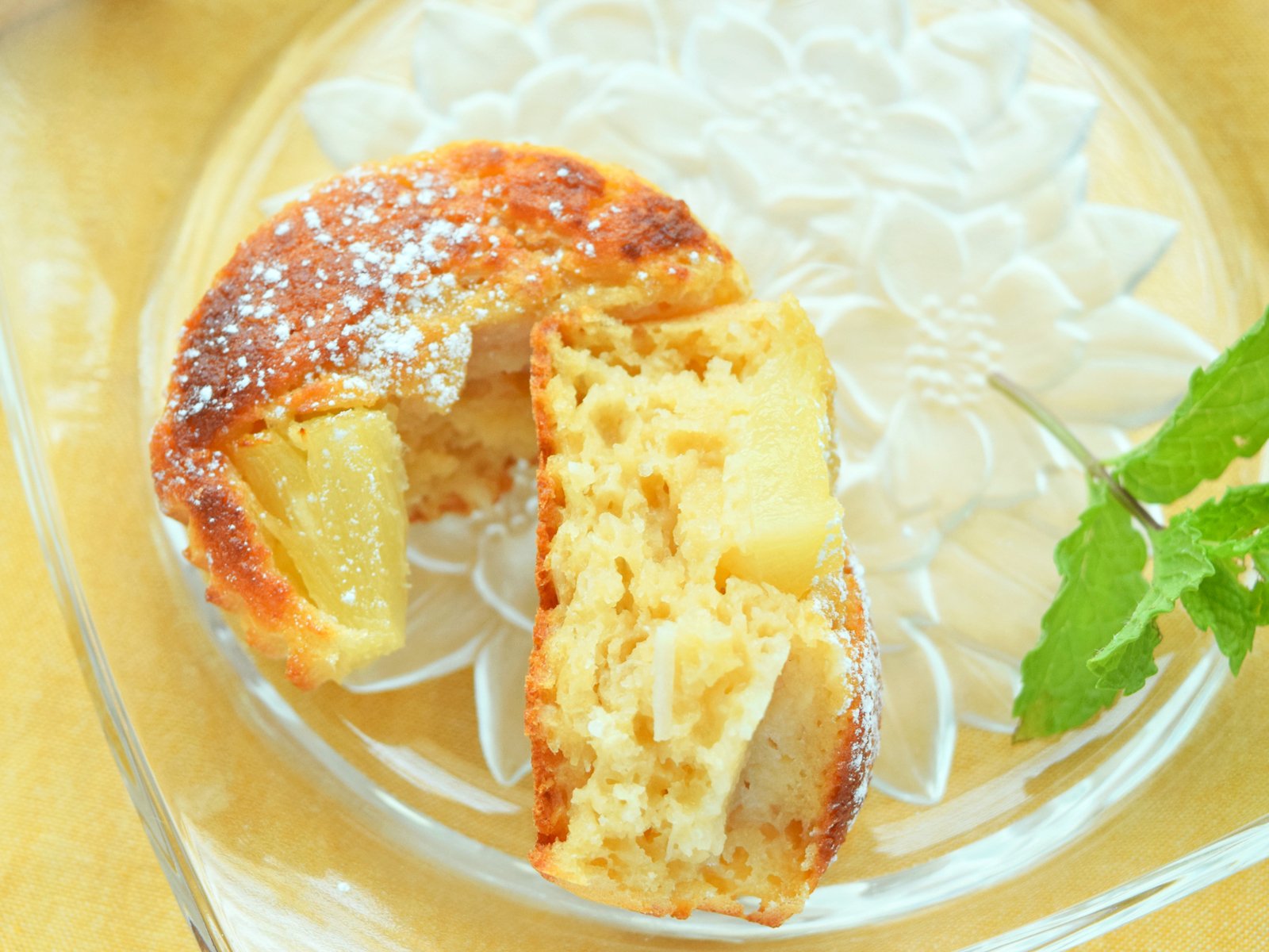 おからマフィン】パイナップルとココナッツのマフィン【6月】 ｜えど